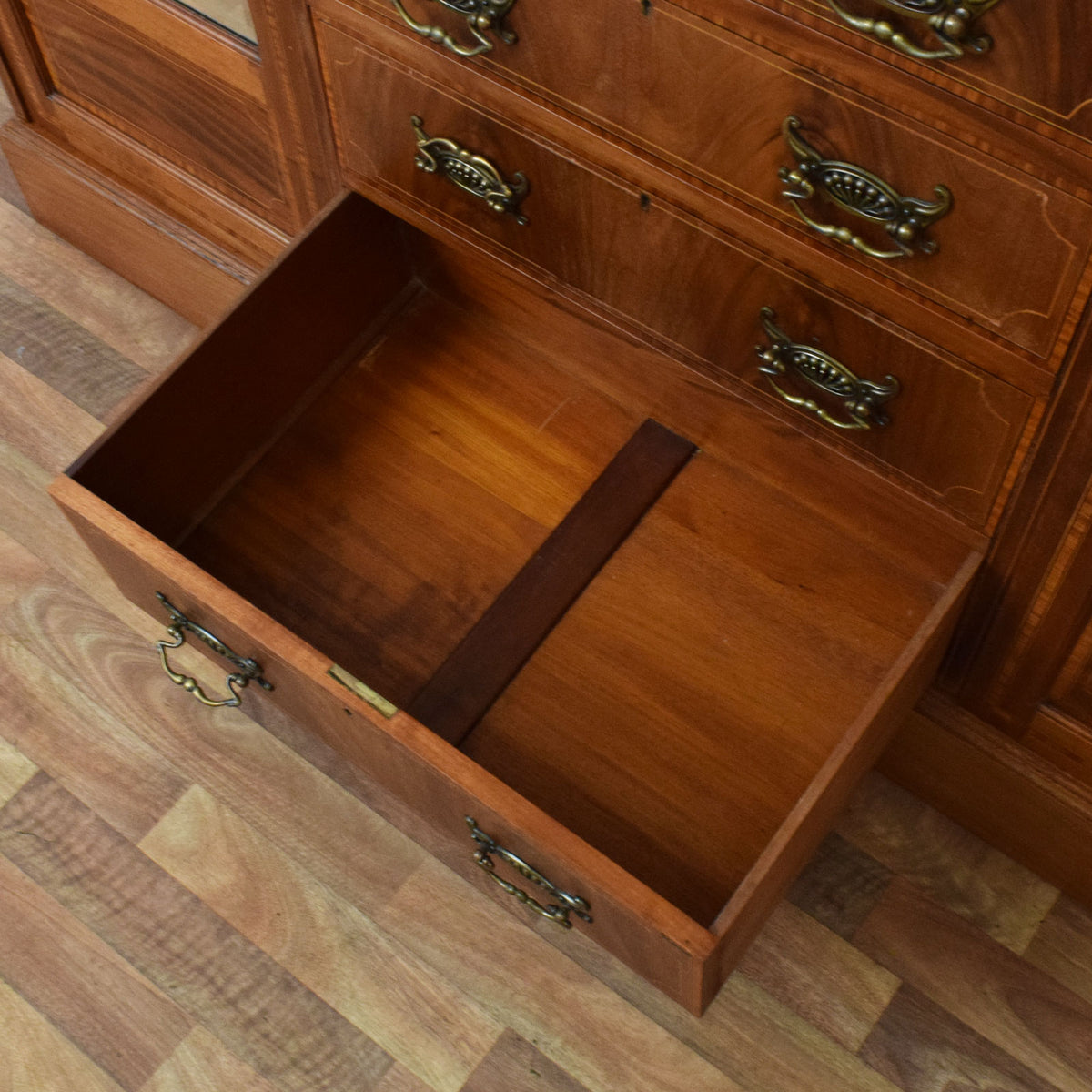 Inlaid Mahogany Compactum