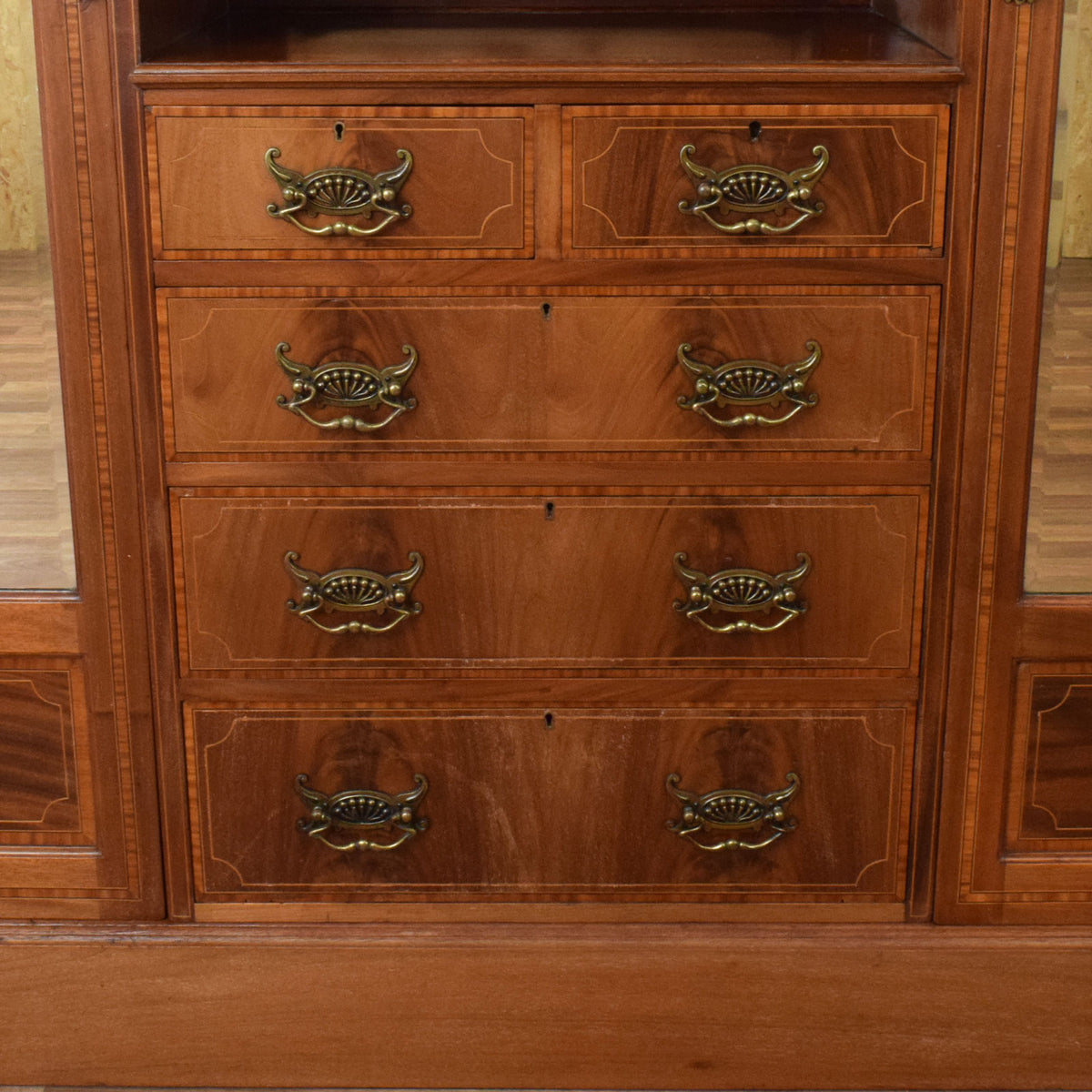 Inlaid Mahogany Compactum