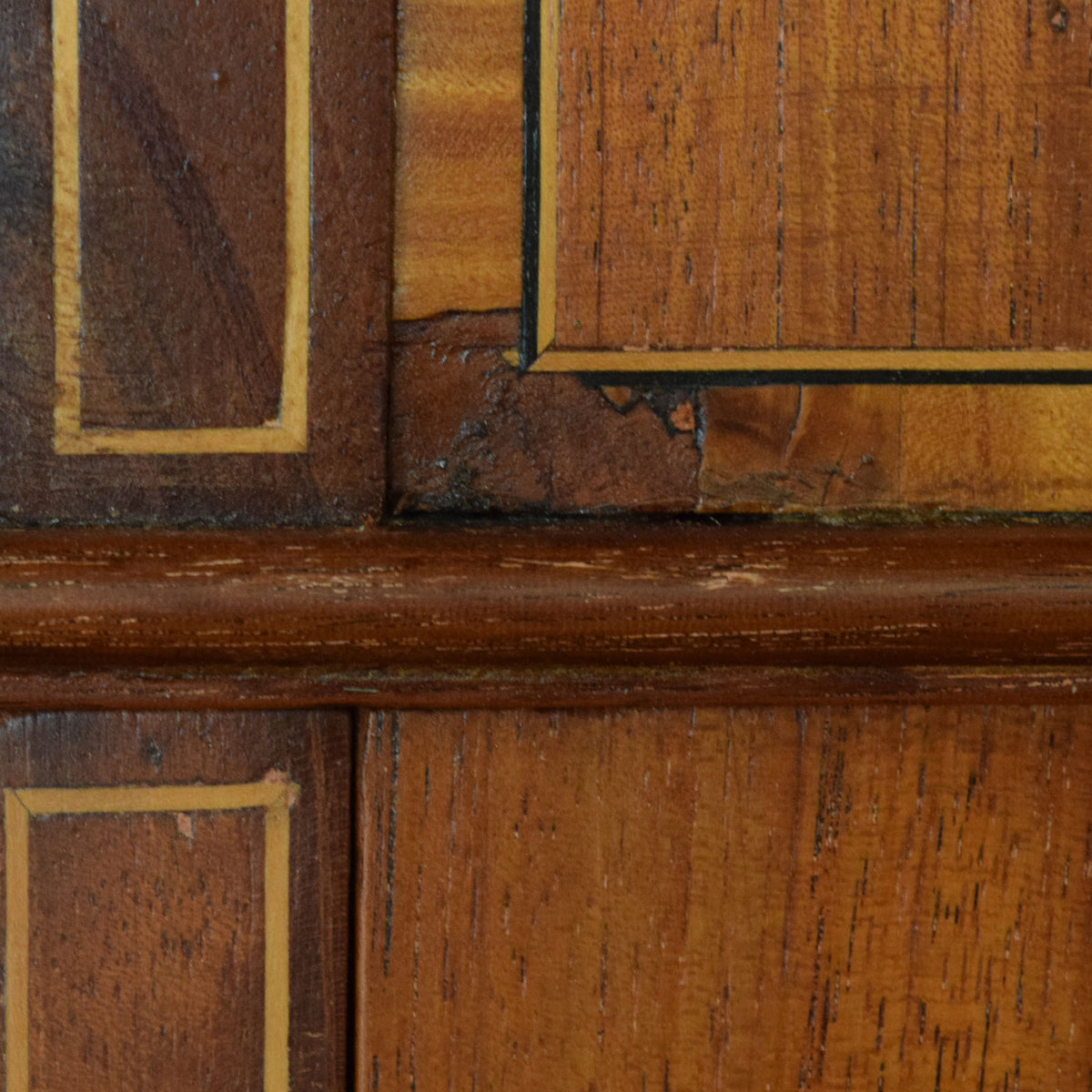 Inlaid Mahogany Compactum