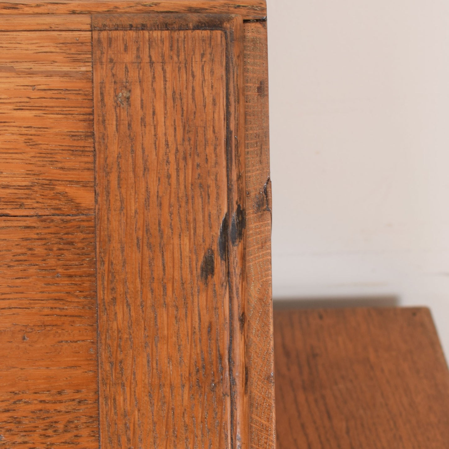 Unusual Art Deco Oak Bureau