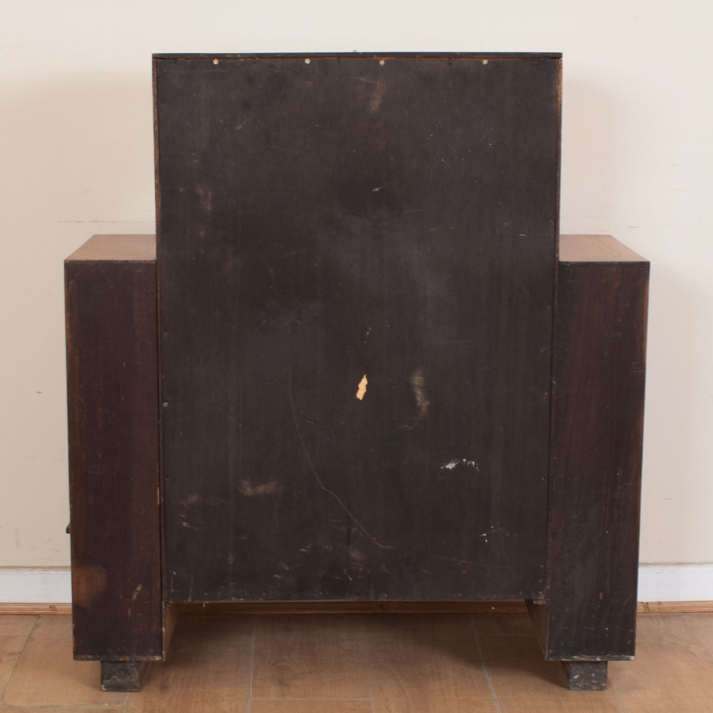 Unusual Art Deco Oak Bureau