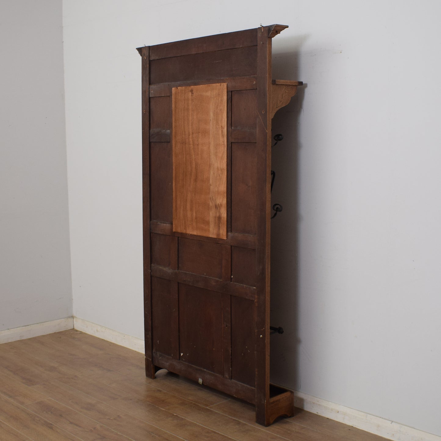 Carved Oak Hallstand