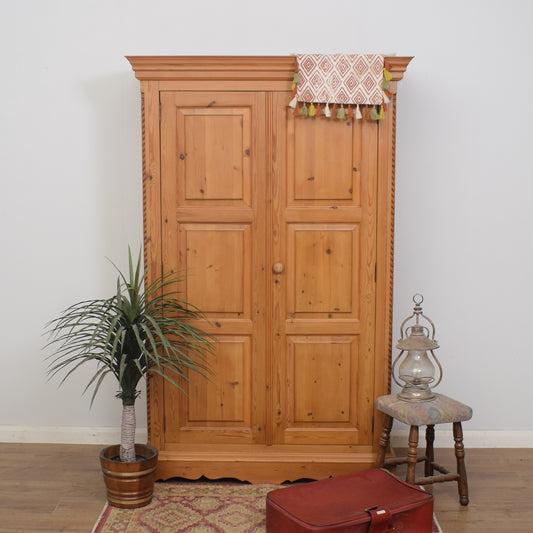 Pine Double Wardrobe