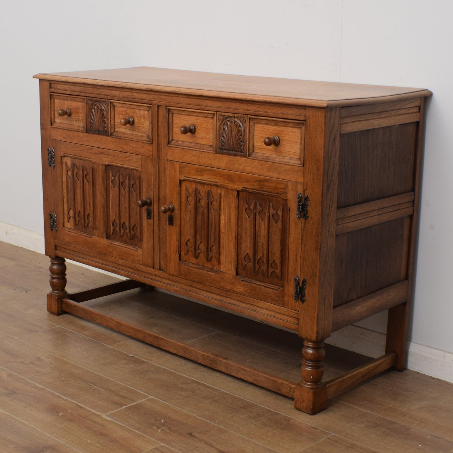 Restored Oak Sideboard