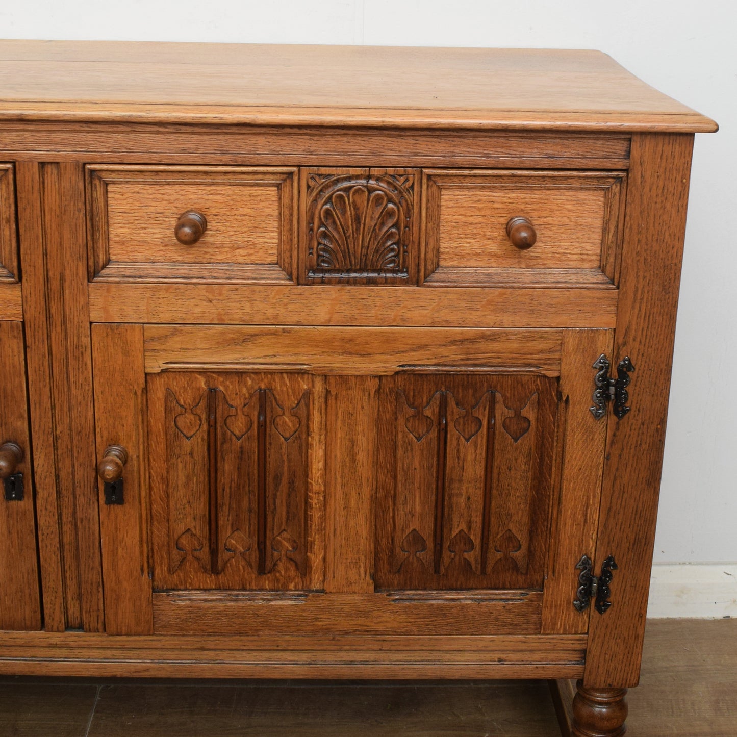 Restored Oak Sideboard