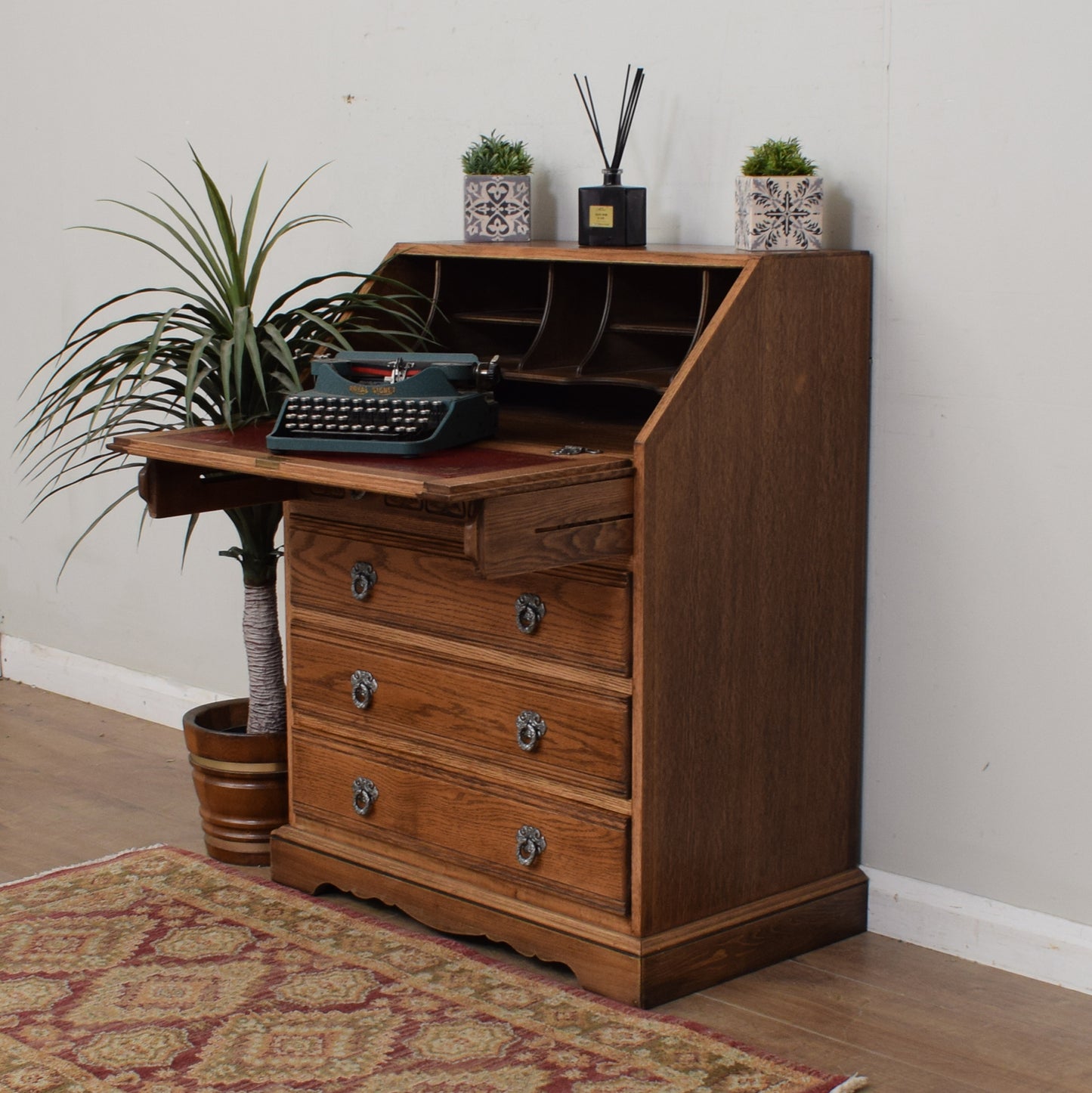 Restored Oak Bureau