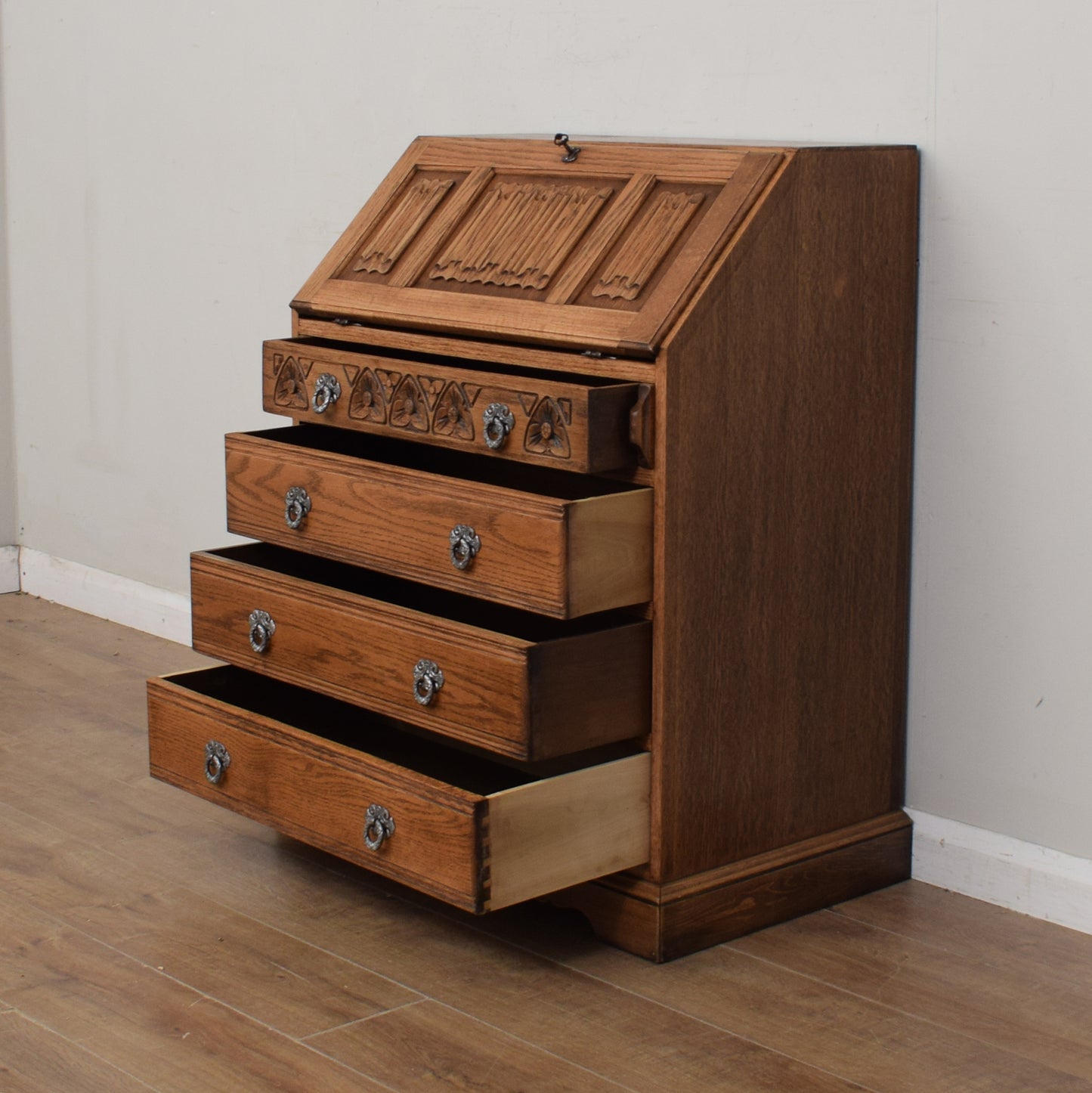 Restored Oak Bureau