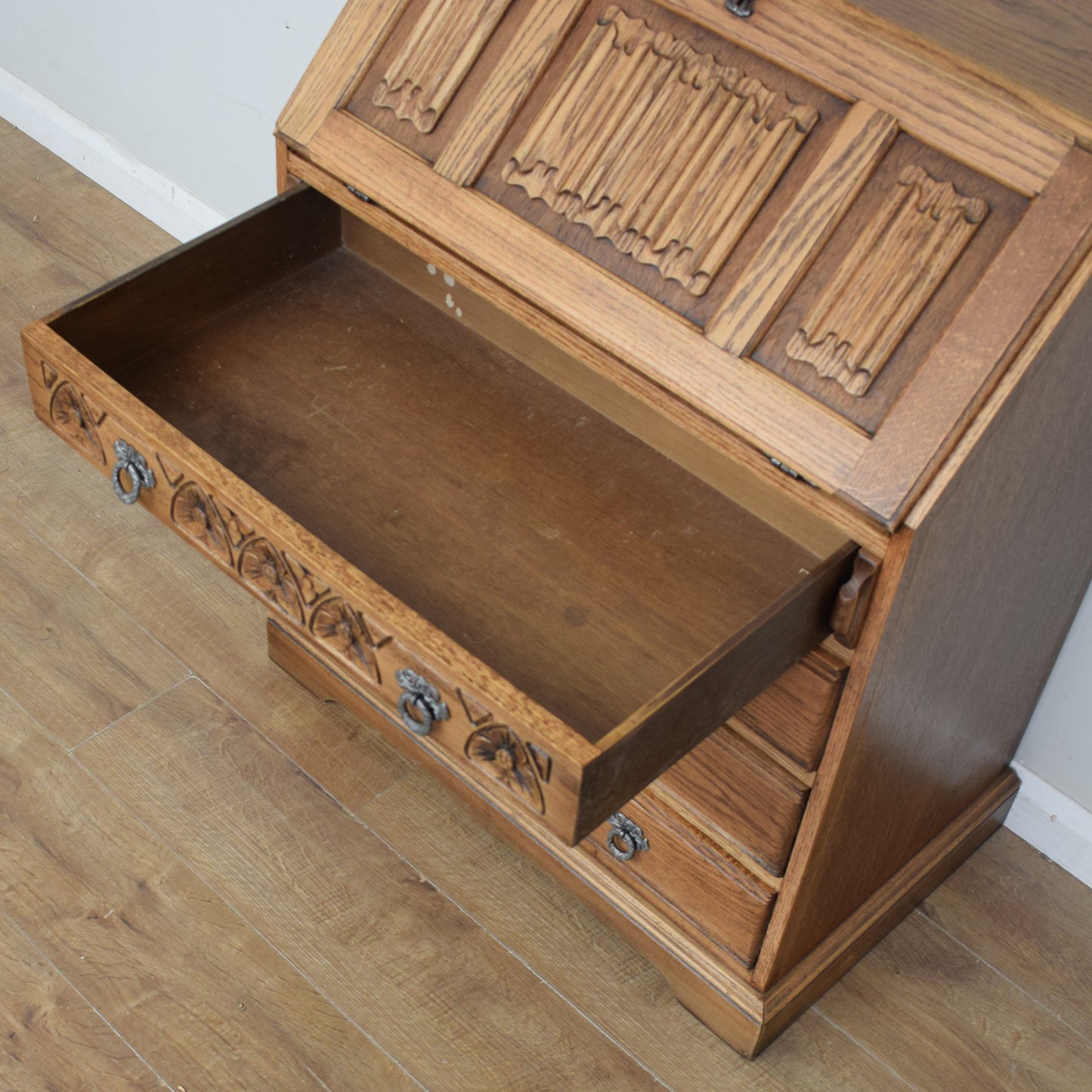 Restored Oak Bureau