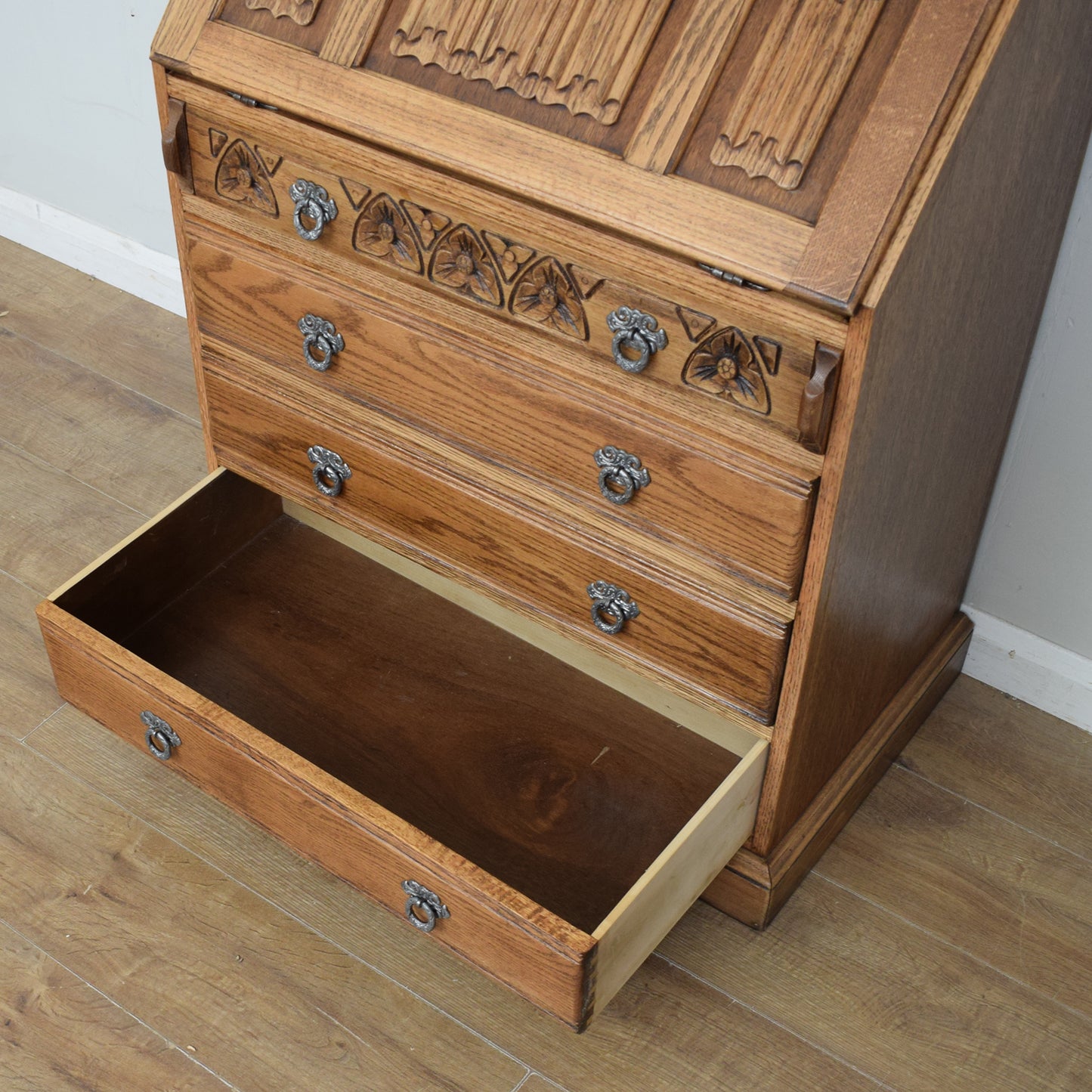 Restored Oak Bureau