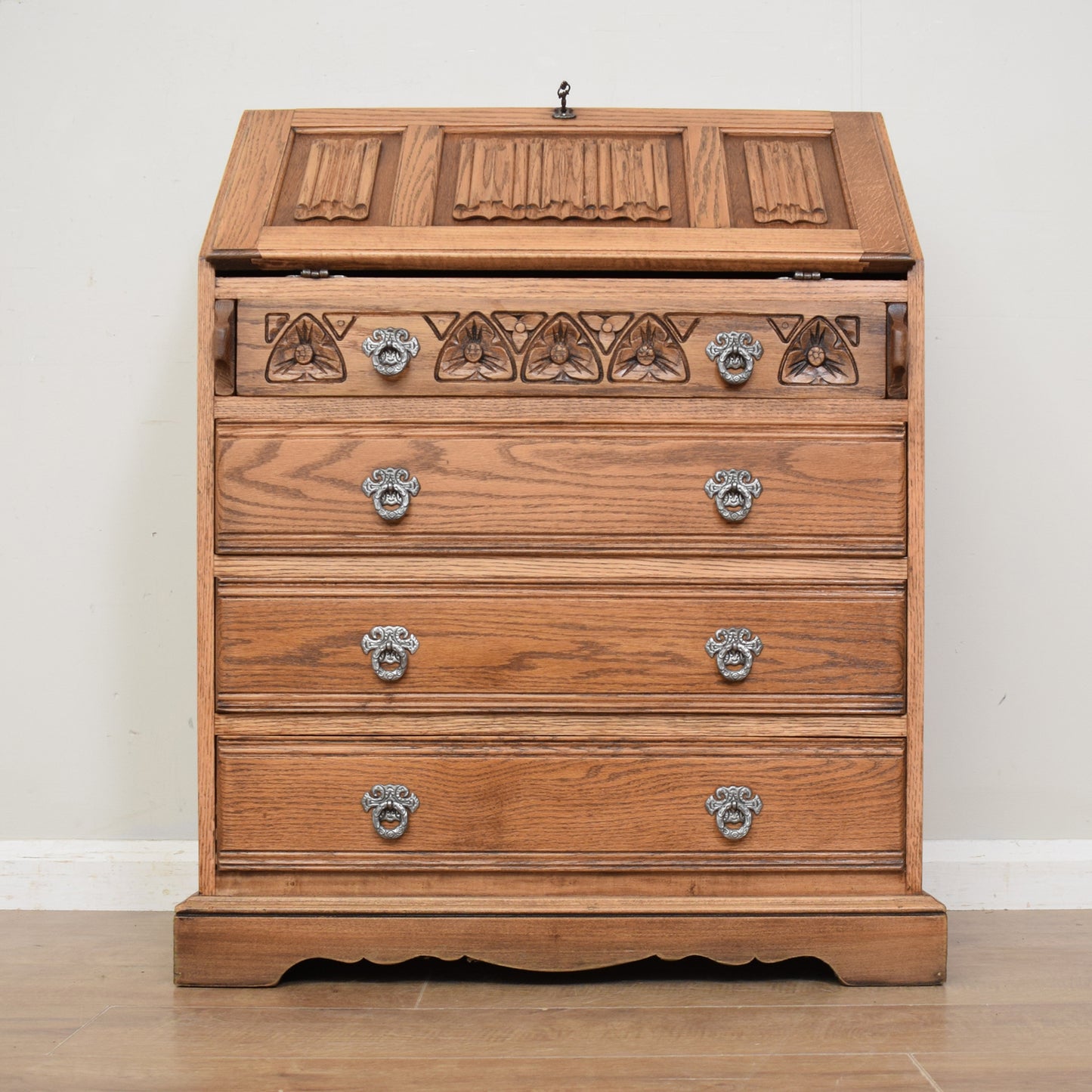 Restored Oak Bureau