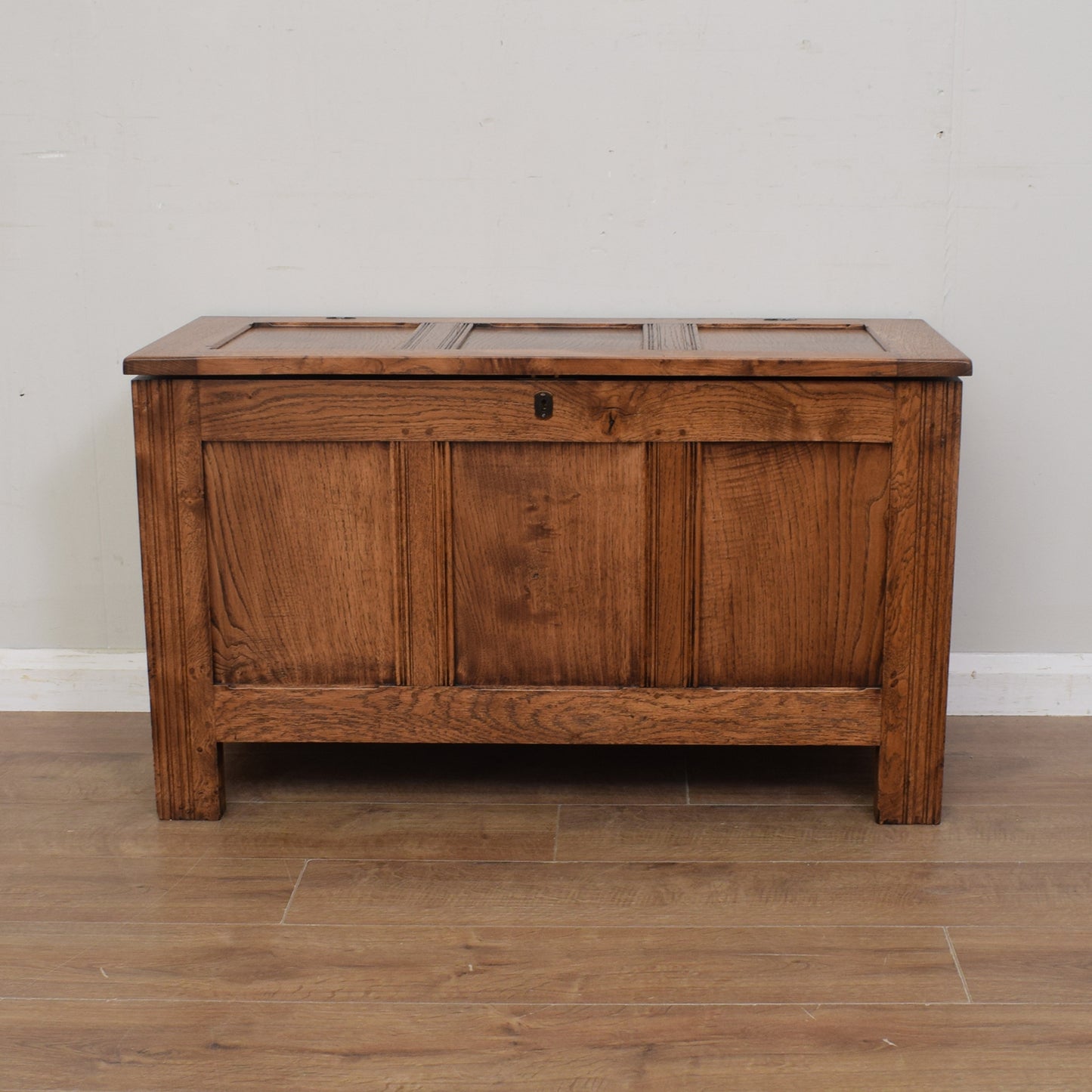 Restored Oak Blanket Box