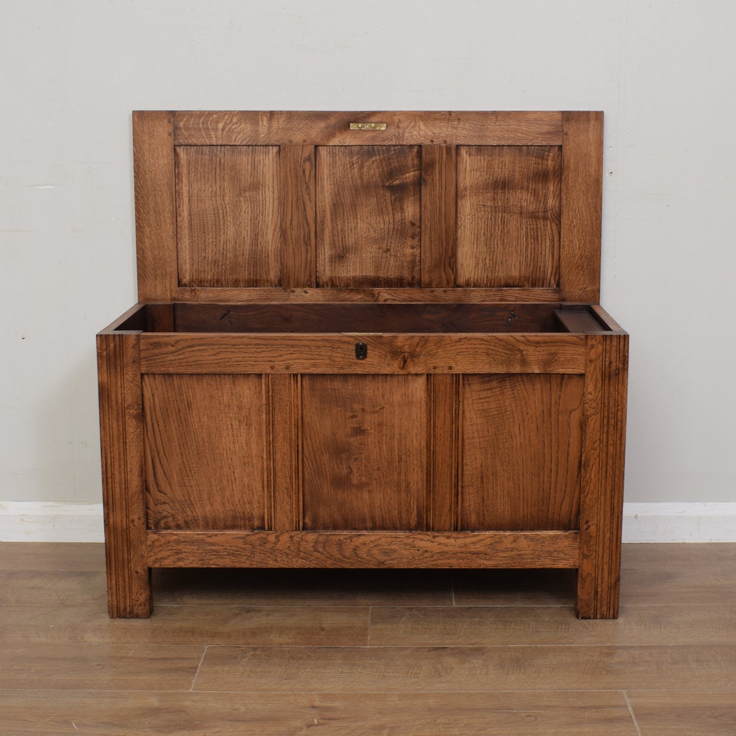 Restored Oak Blanket Box