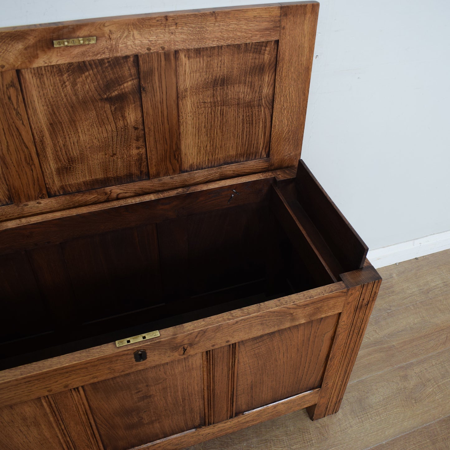 Restored Oak Blanket Box