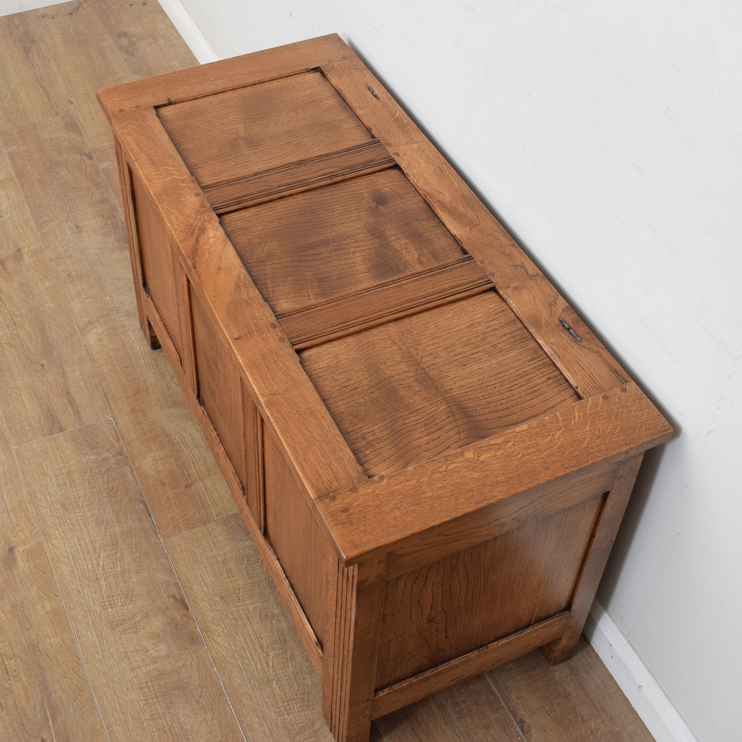 Restored Oak Blanket Box