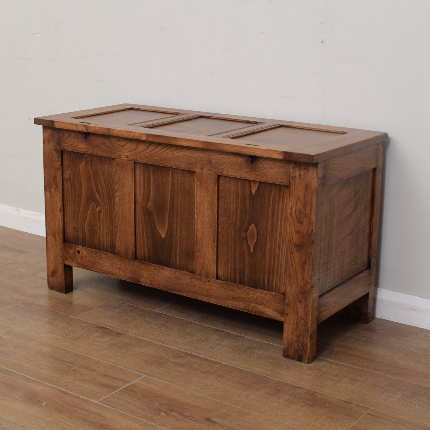 Restored Oak Blanket Box