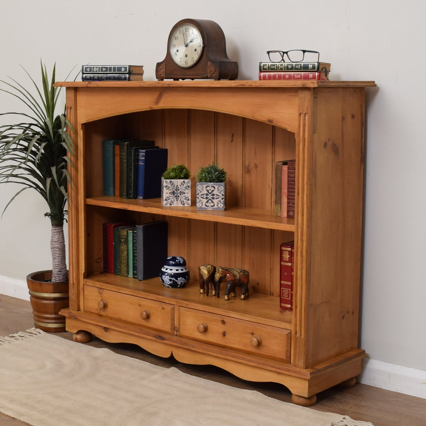 Restored Solid Pine Bookcase