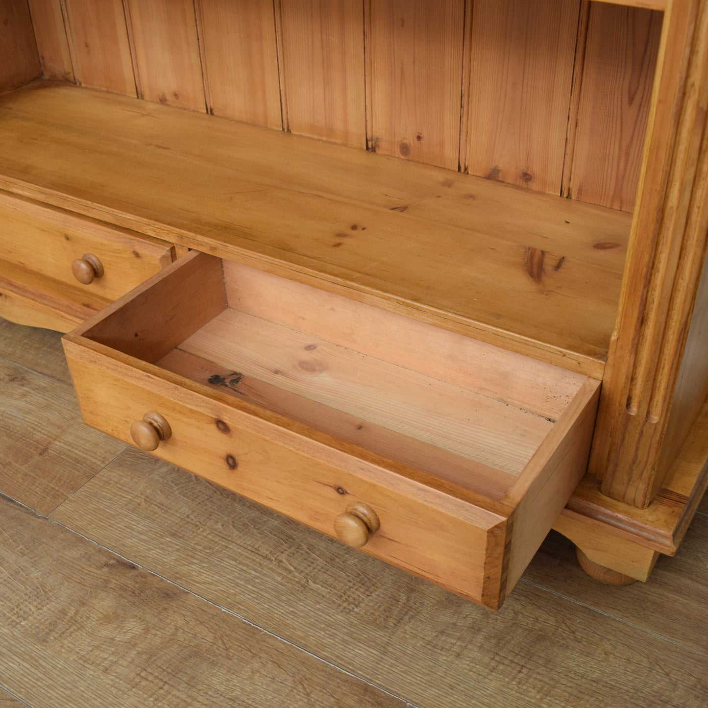 Restored Solid Pine Bookcase