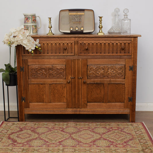 Restored Oak Sideboard