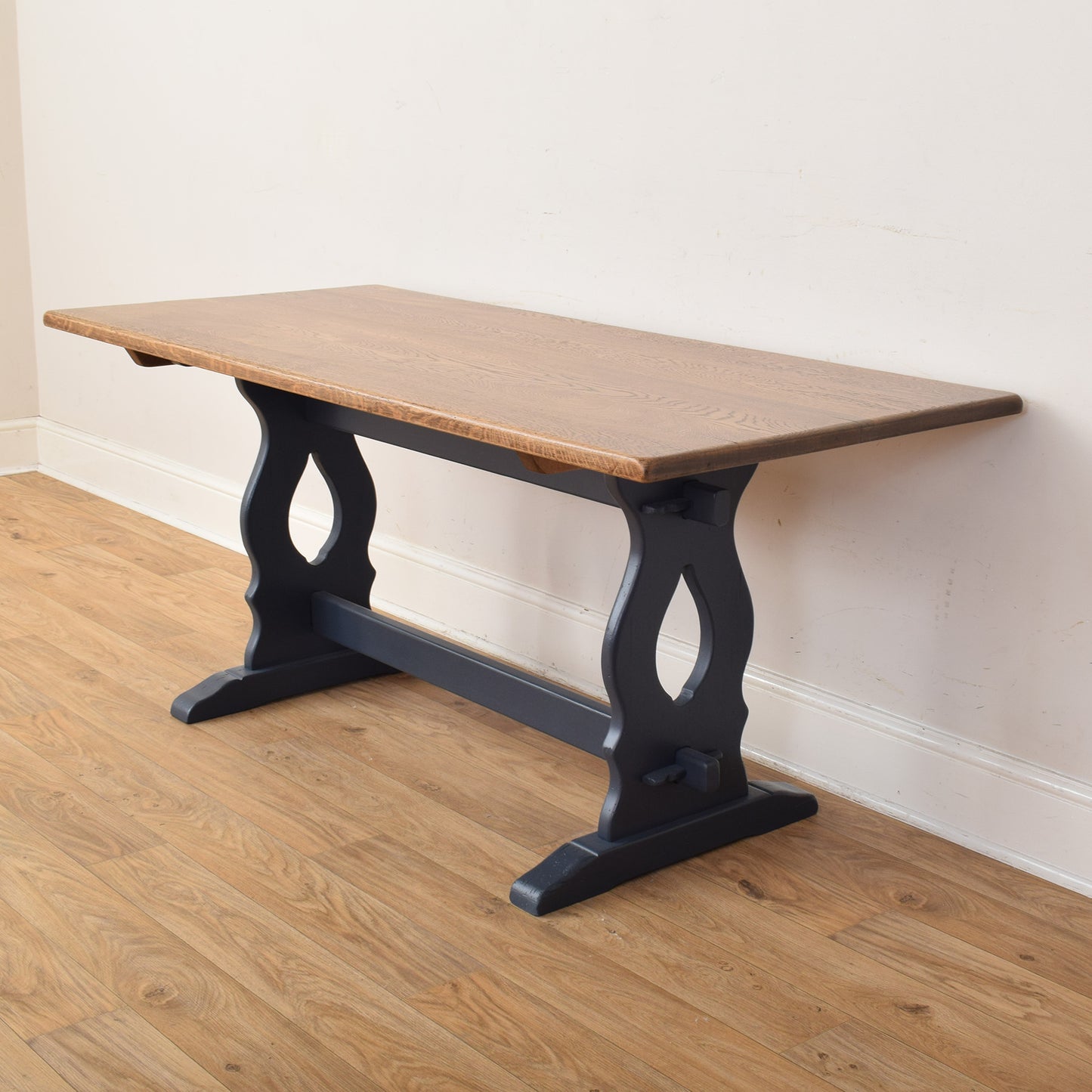 Painted Table And Four Chairs