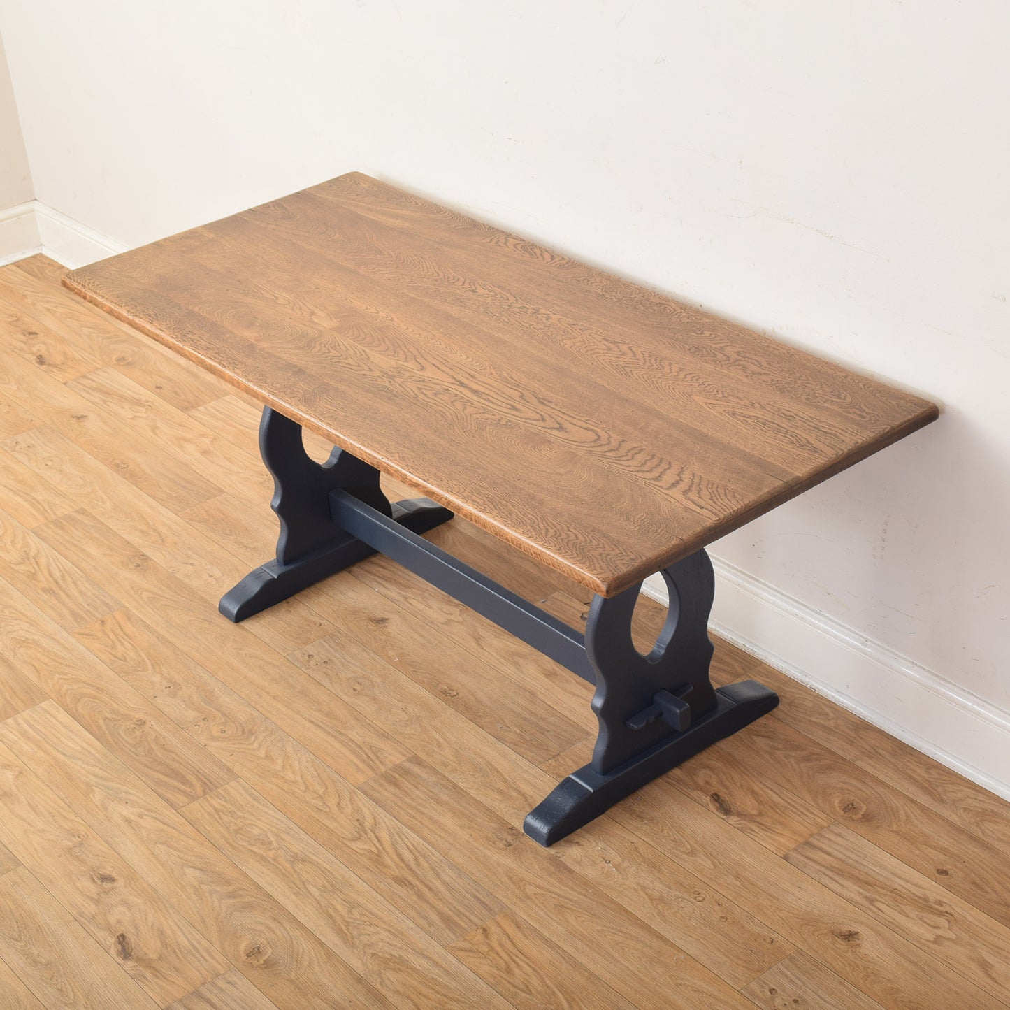 Painted Table And Four Chairs