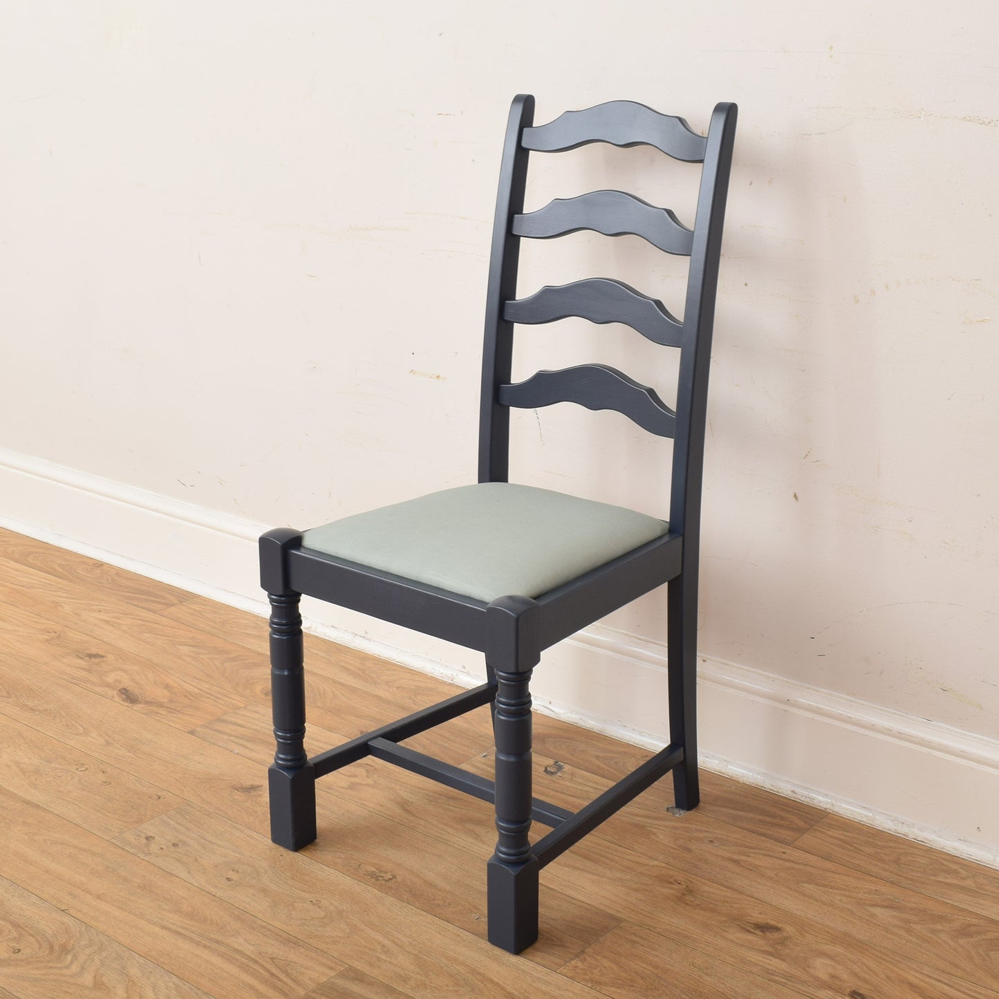 Painted Table And Four Chairs