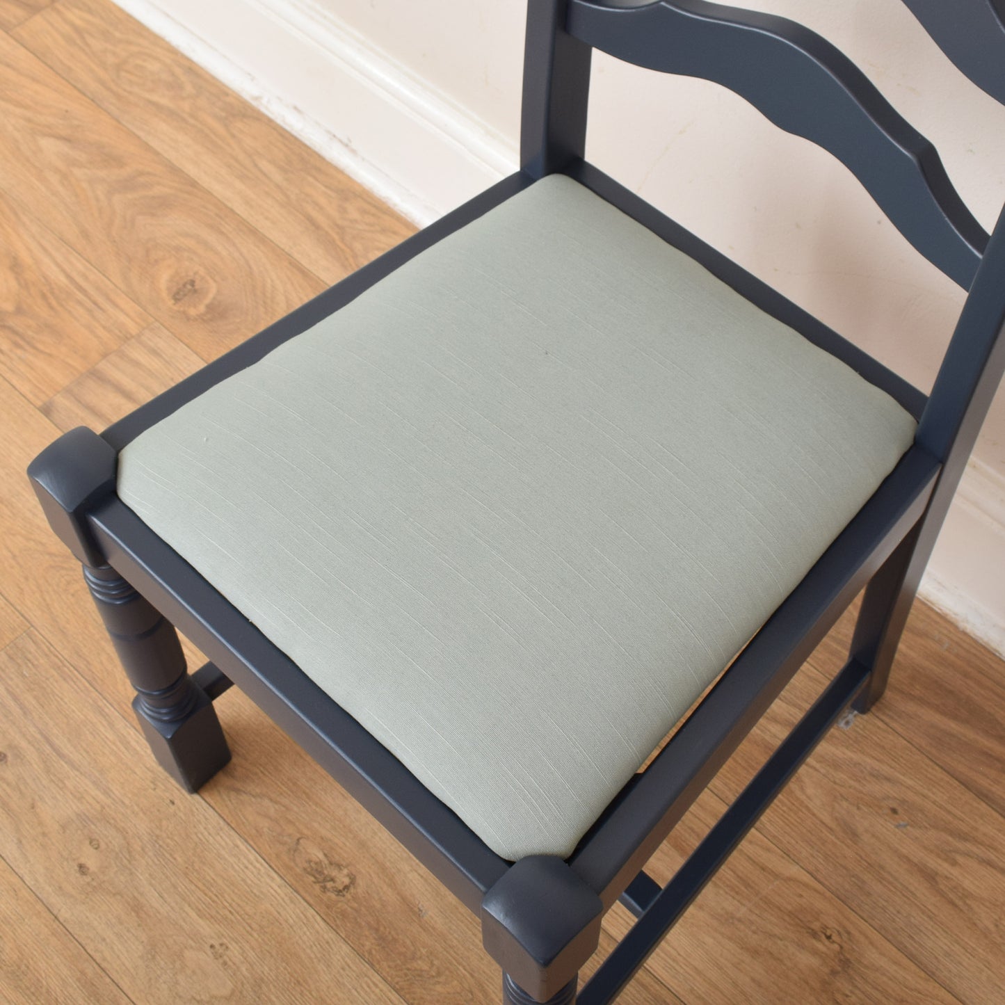 Painted Table And Four Chairs