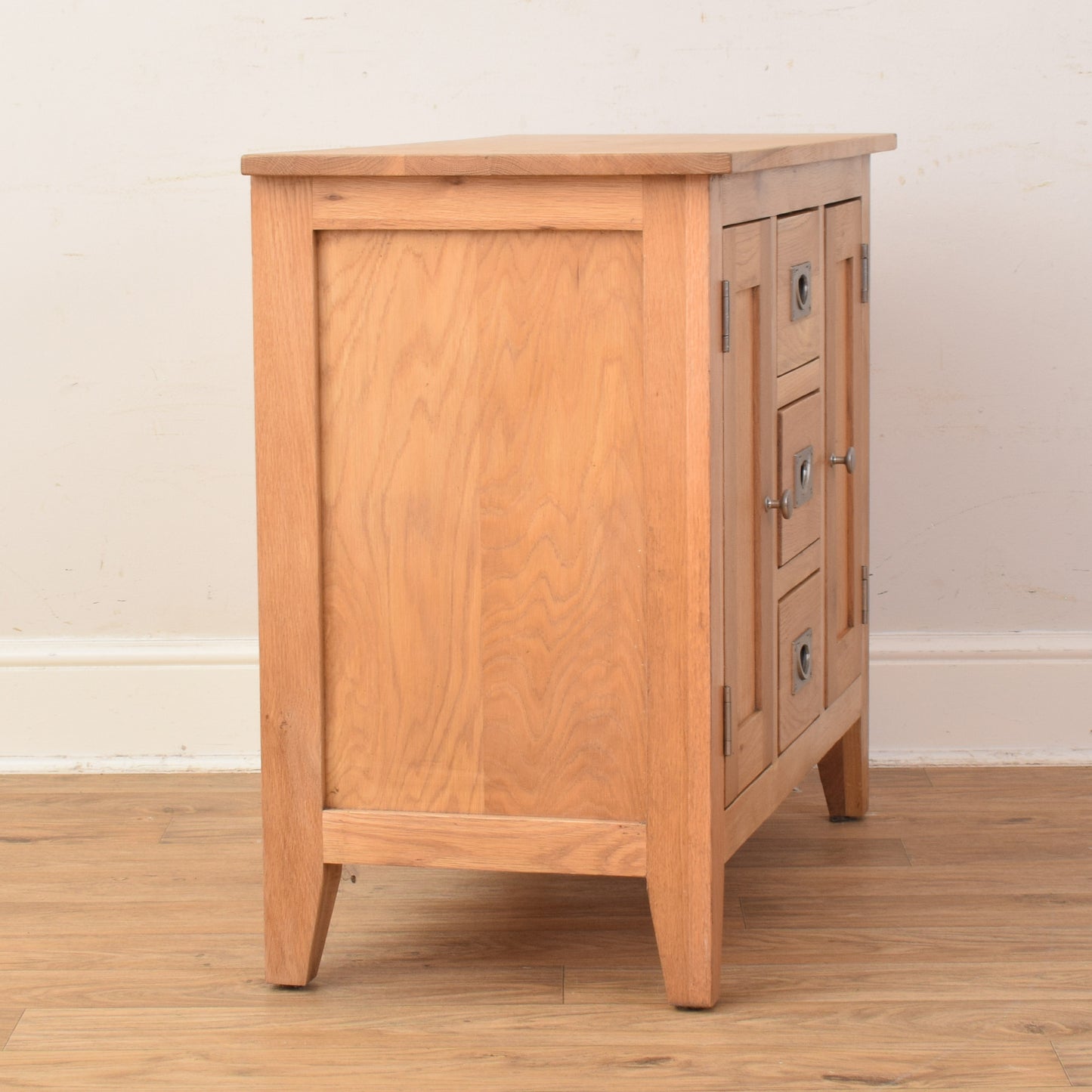 Small Modern Oak Sideboard