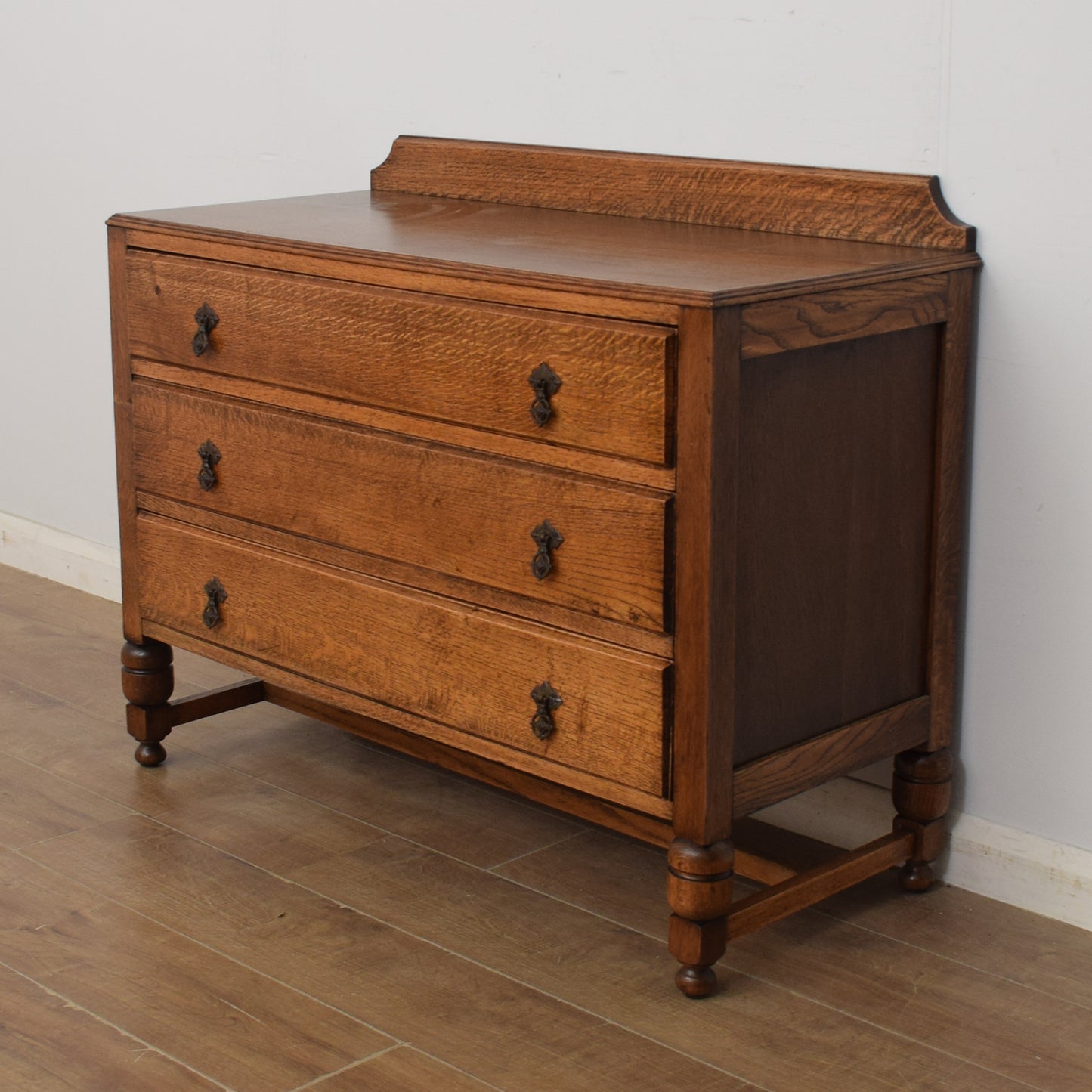 Restored Oak Chest of Drawers
