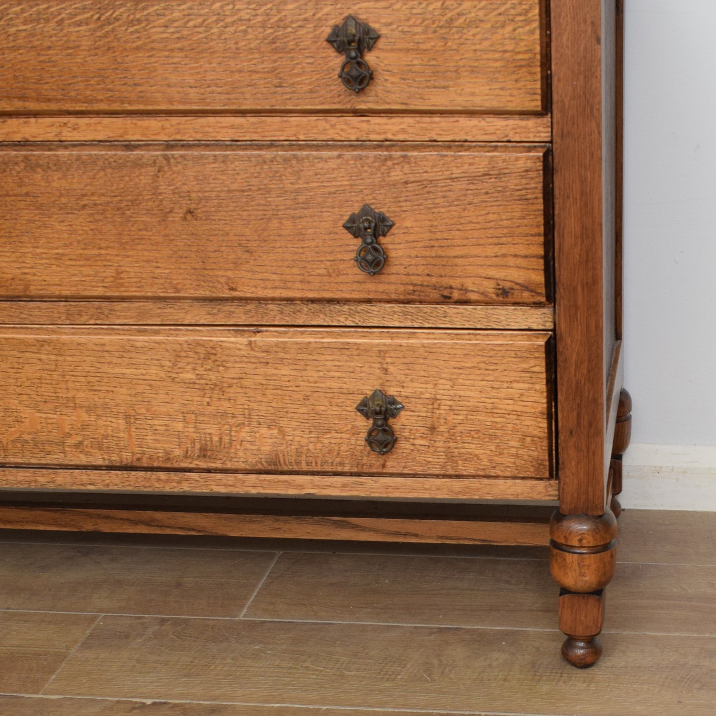 Restored Oak Chest of Drawers