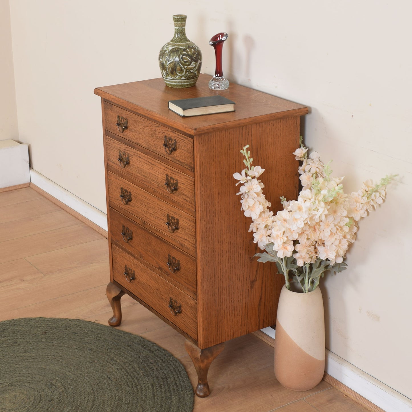 Small Oak Chest Of Drawers