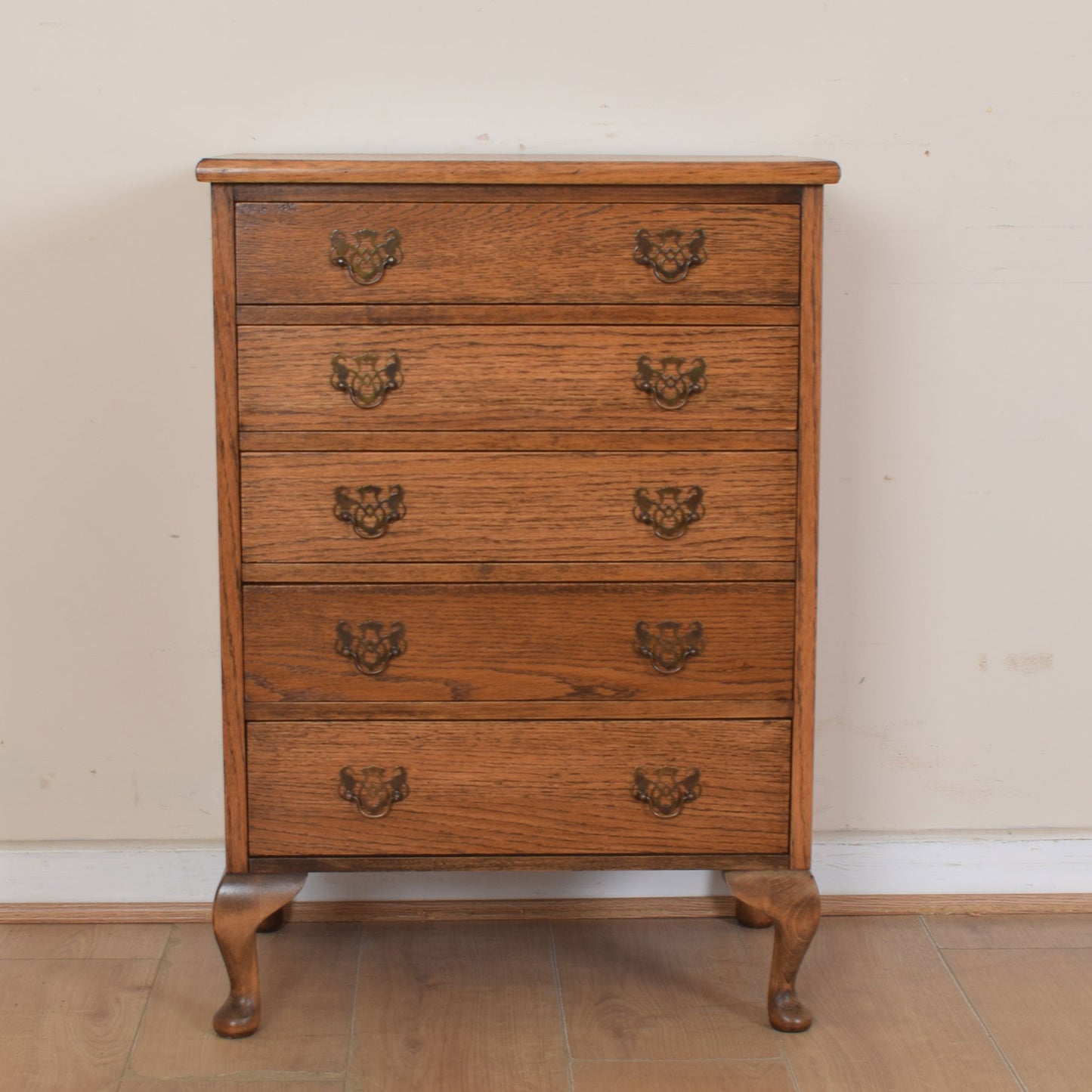 Small Oak Chest Of Drawers