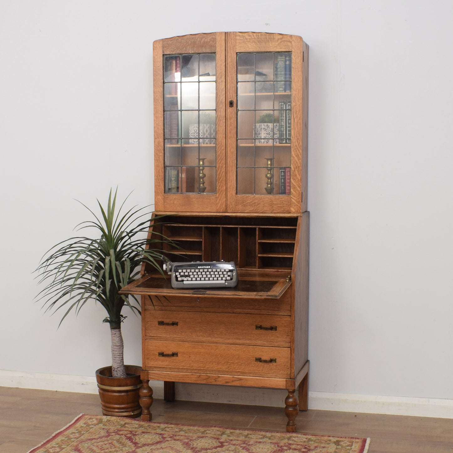 Restored Bureau Bookcase