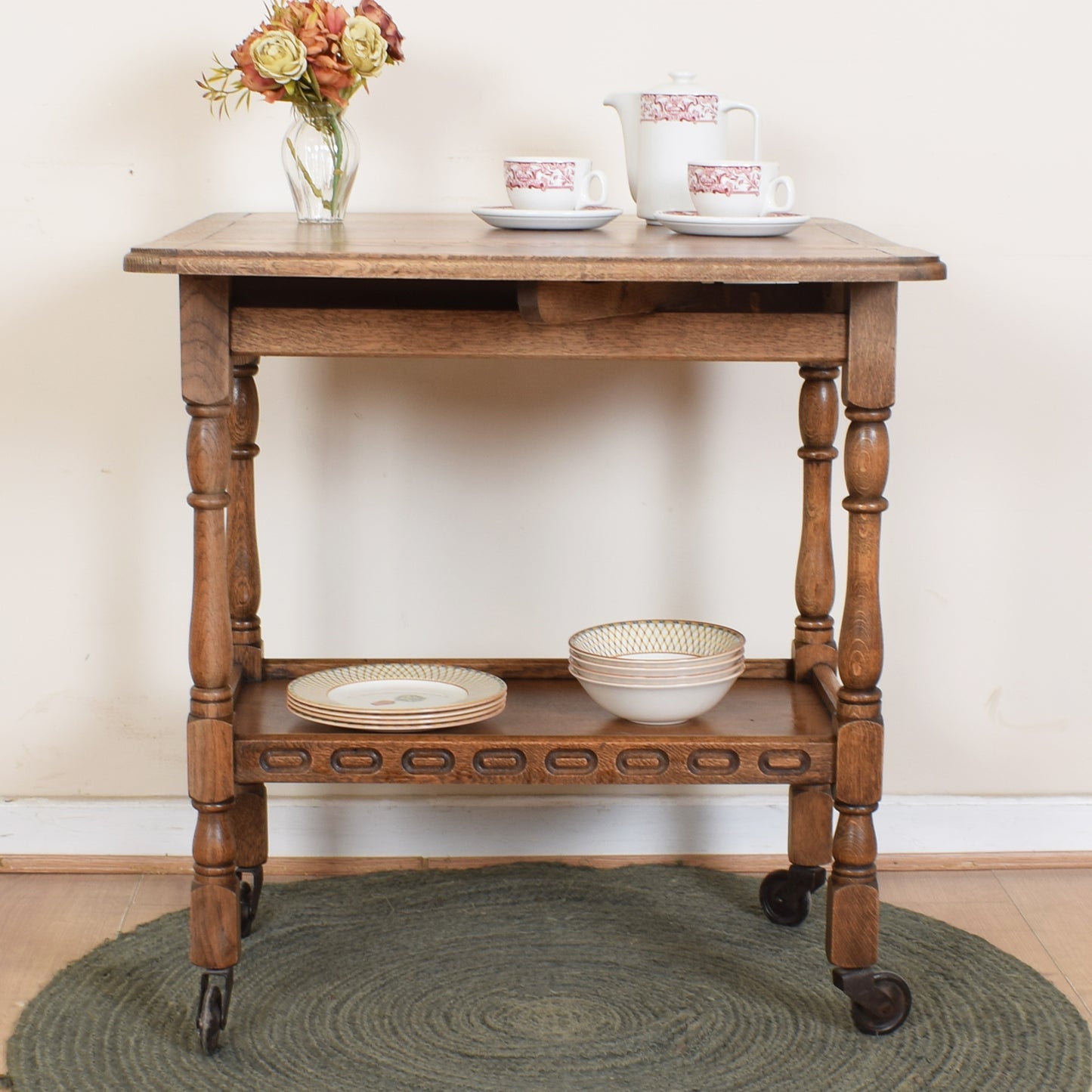 Priory Drop Leaf Trolley
