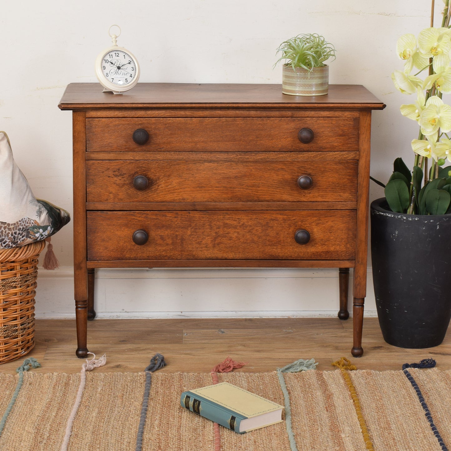 Oak Chest Of Drawers