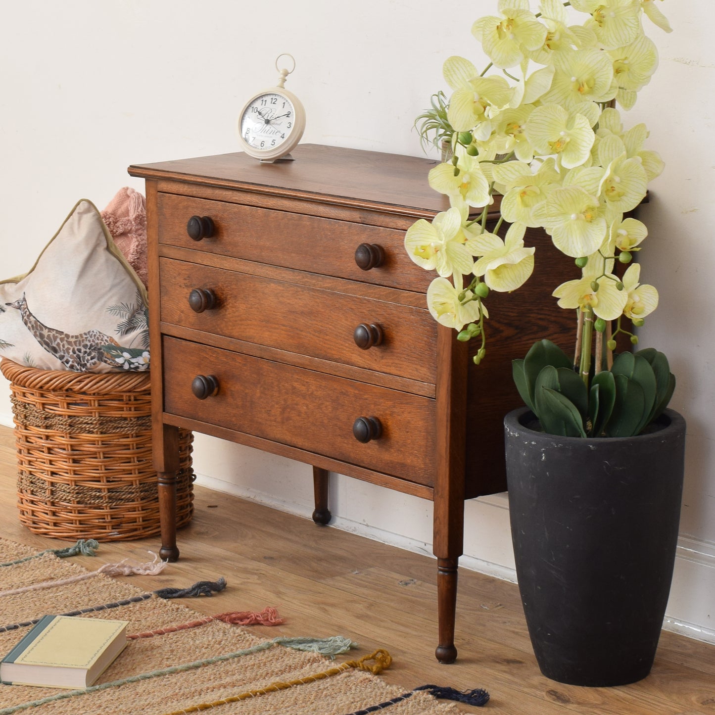 Oak Chest Of Drawers