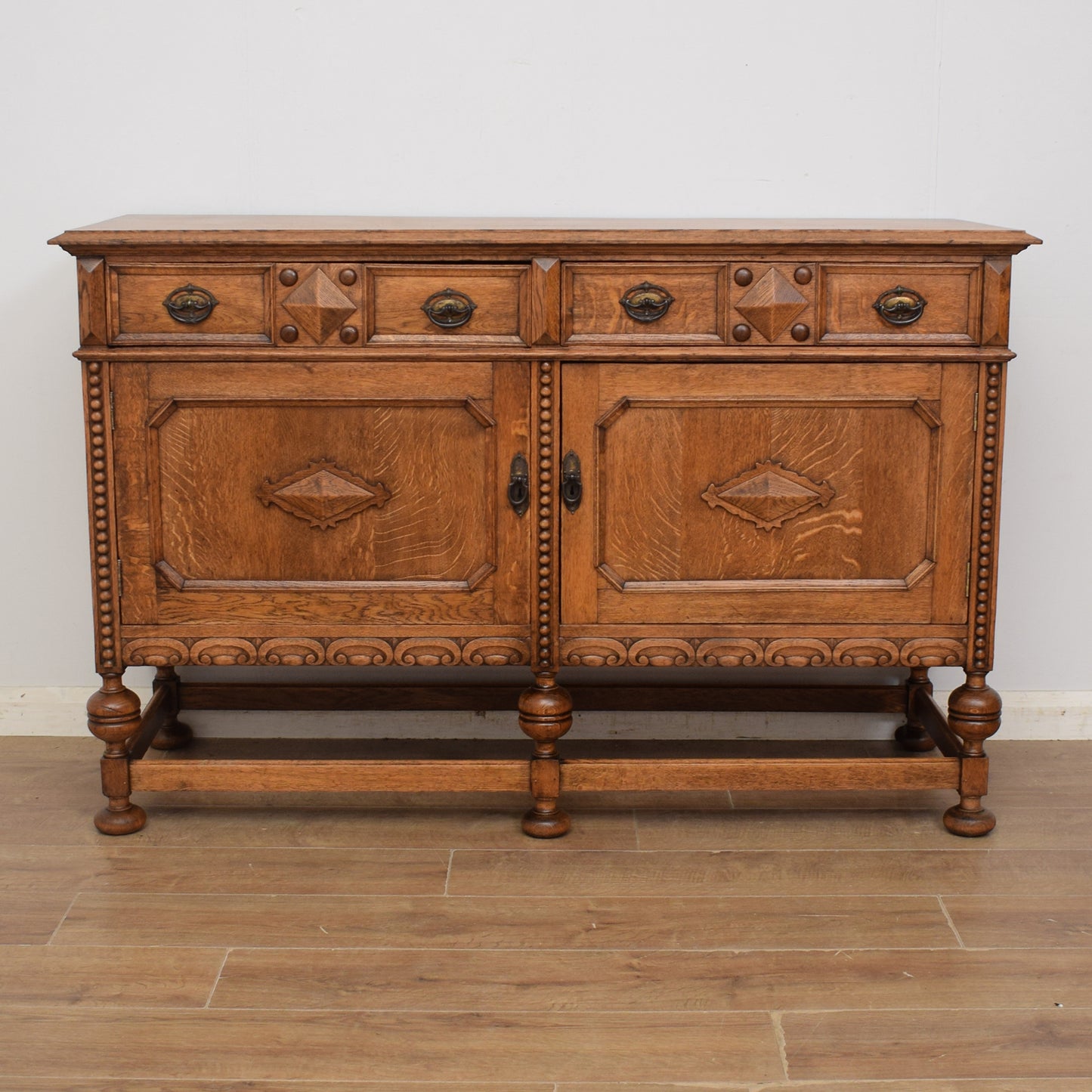 Vintage Oak Sideboard