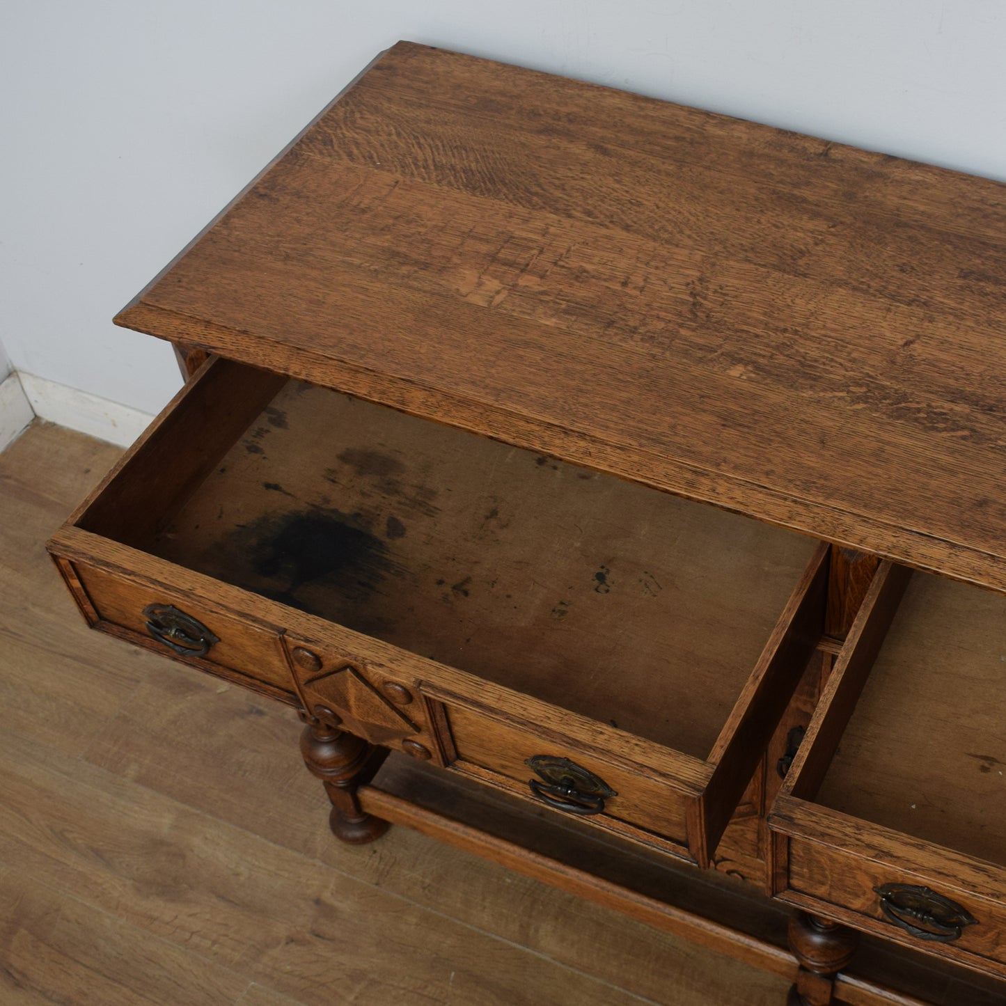 Vintage Oak Sideboard