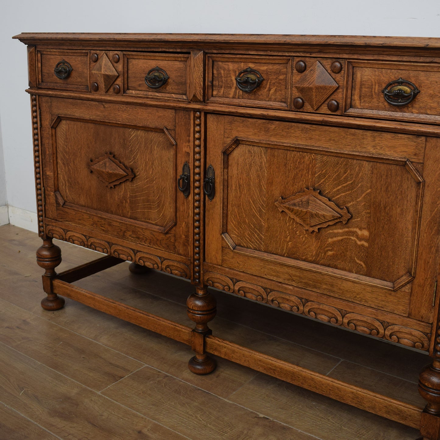 Vintage Oak Sideboard