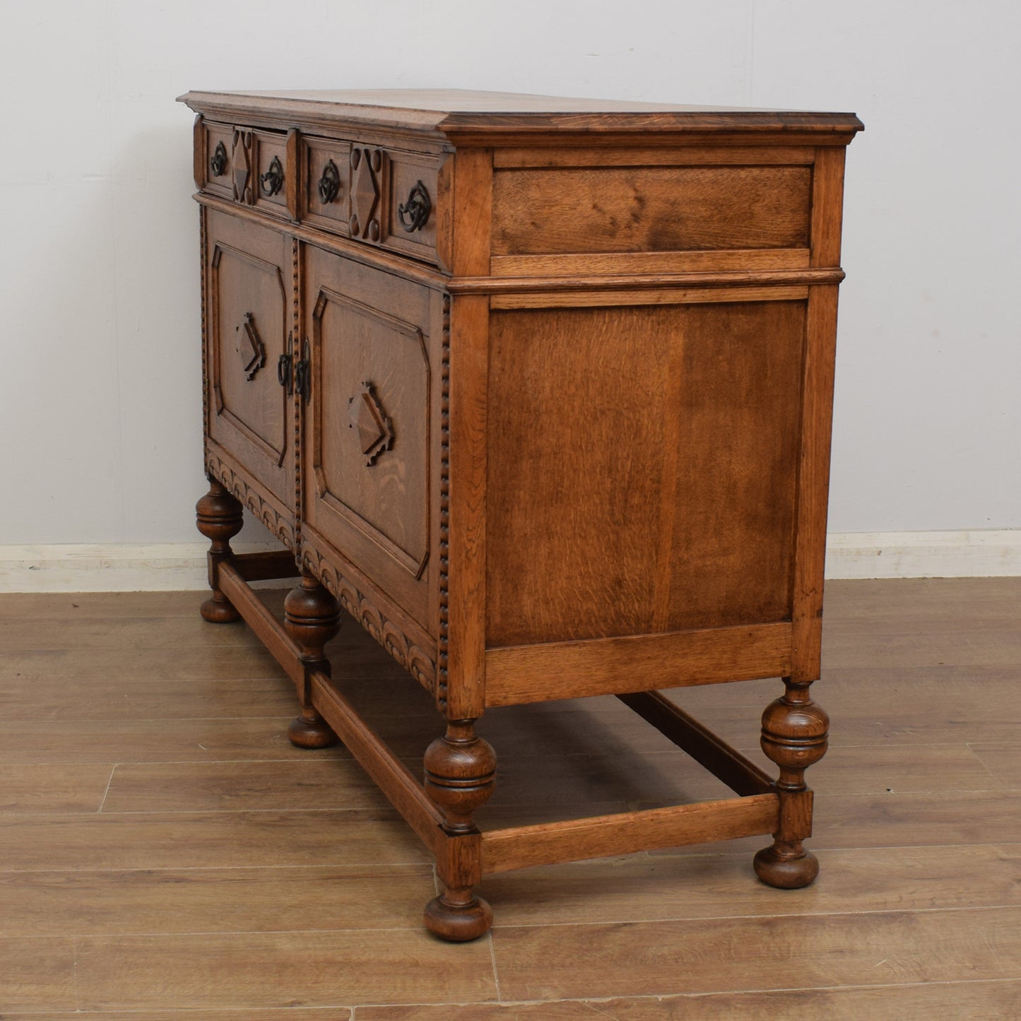 Vintage Oak Sideboard