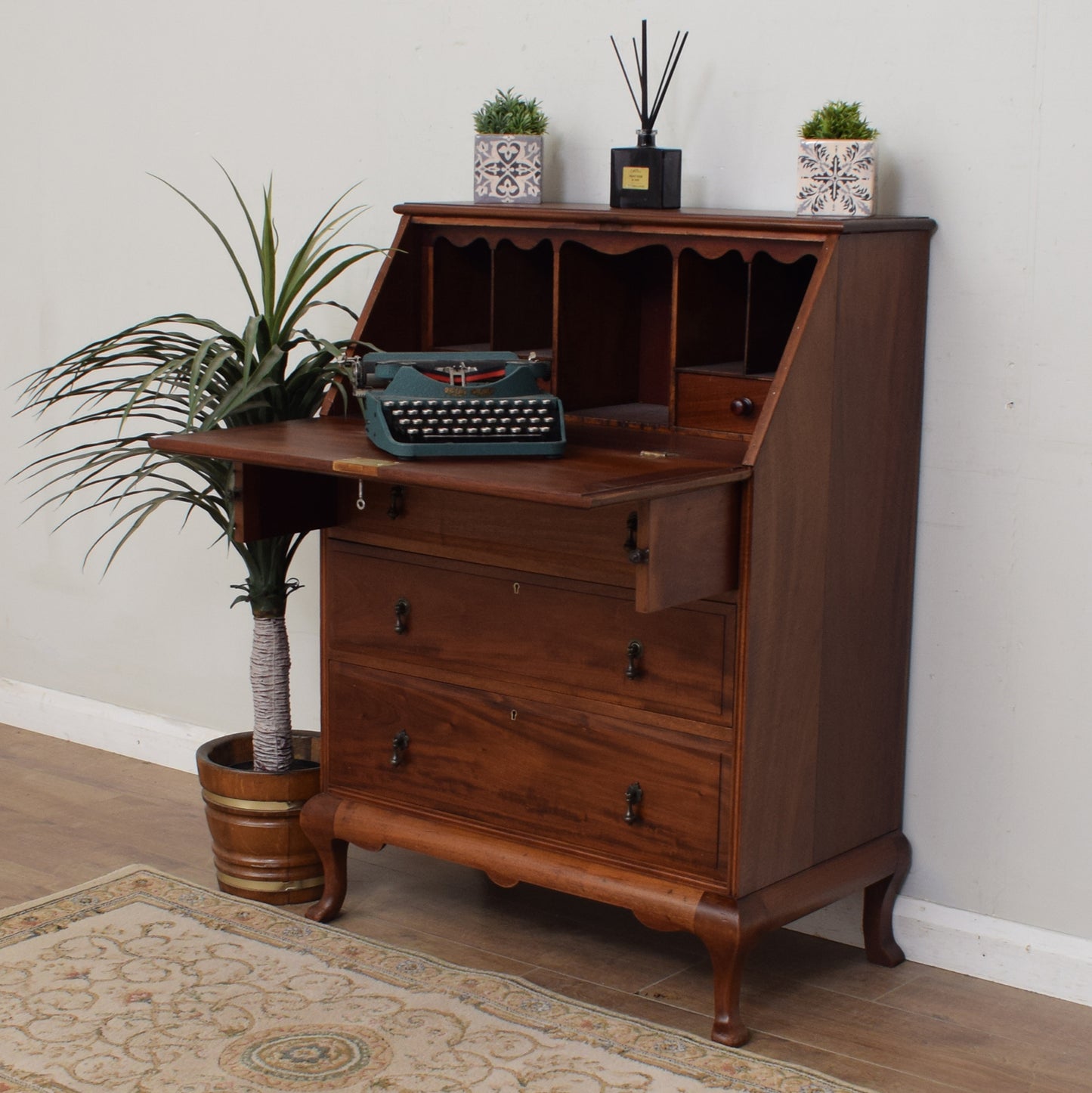 Restored Mahogany Bureau