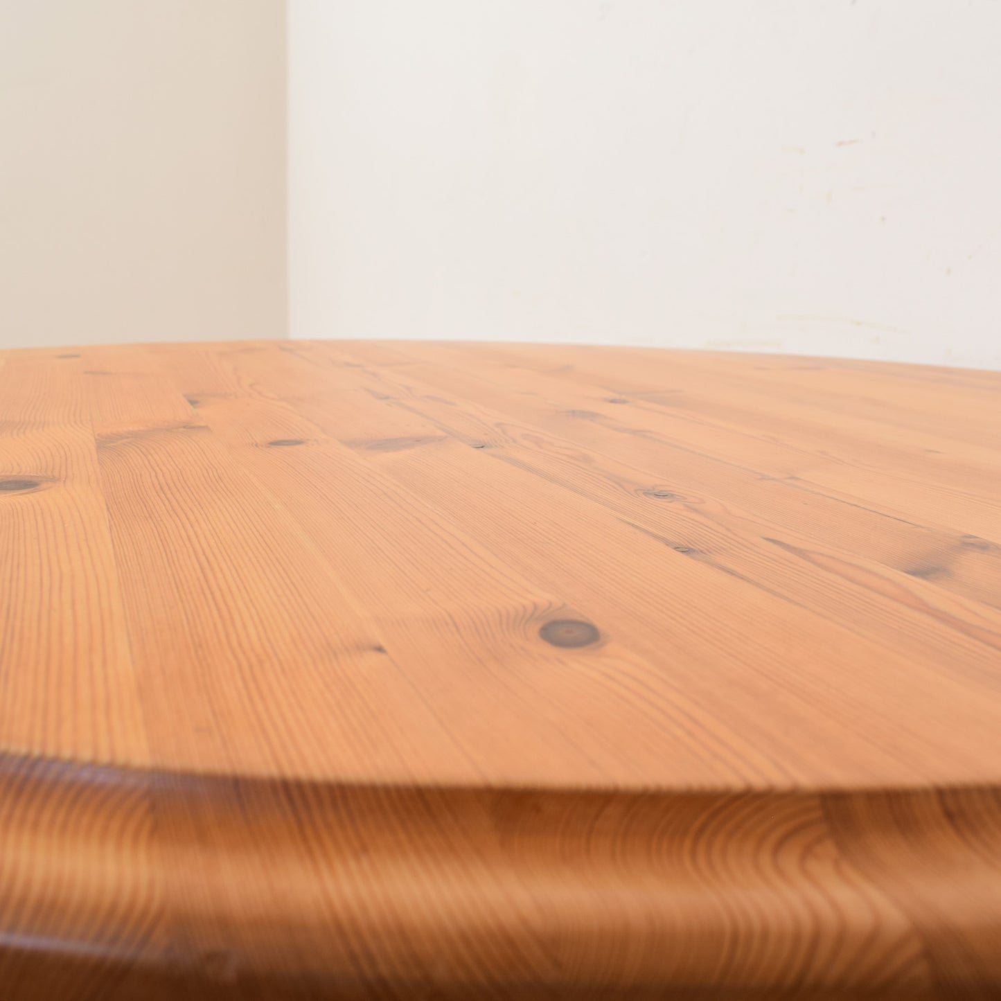 Painted Pine Table And Two Chairs