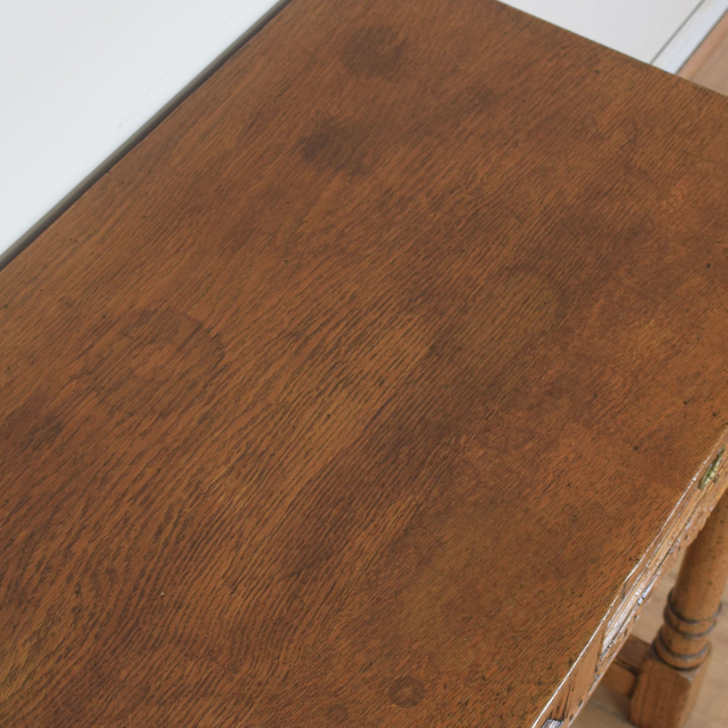 Vintage Oak Console Table