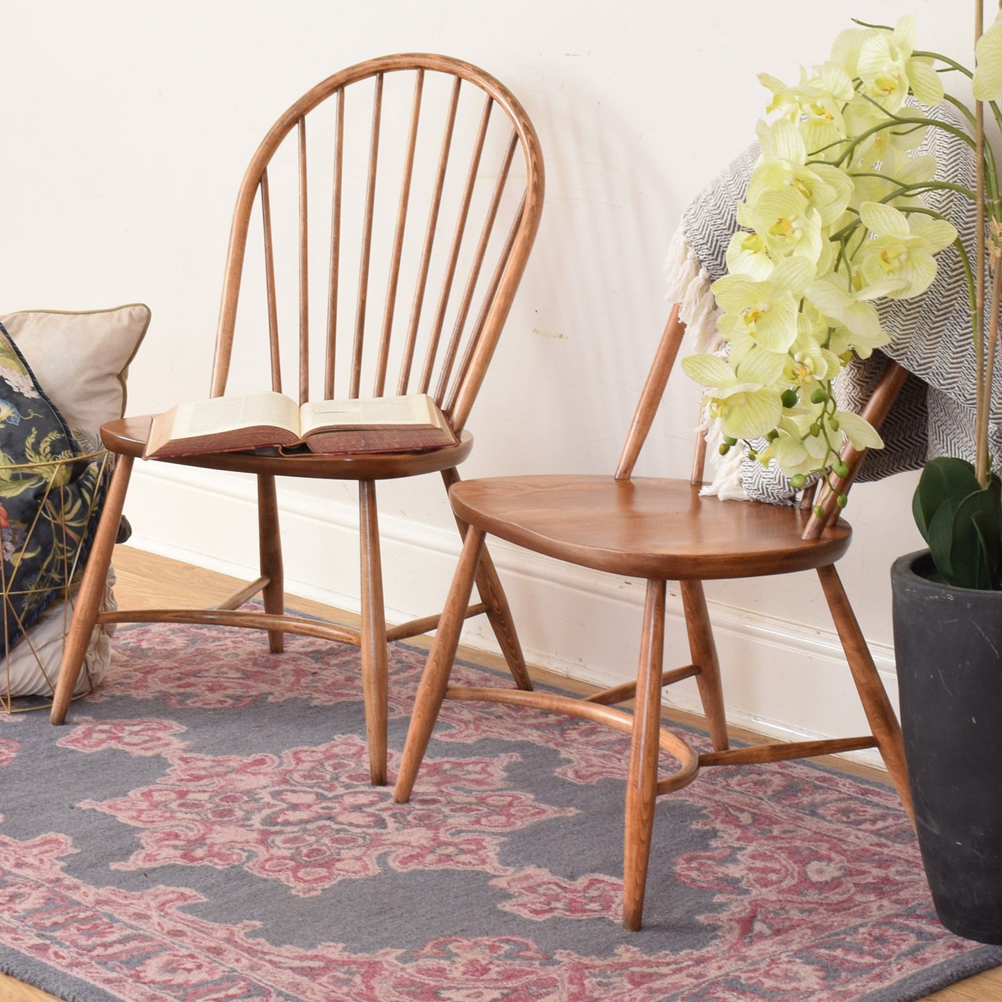 Pair Of Ercol Chairs