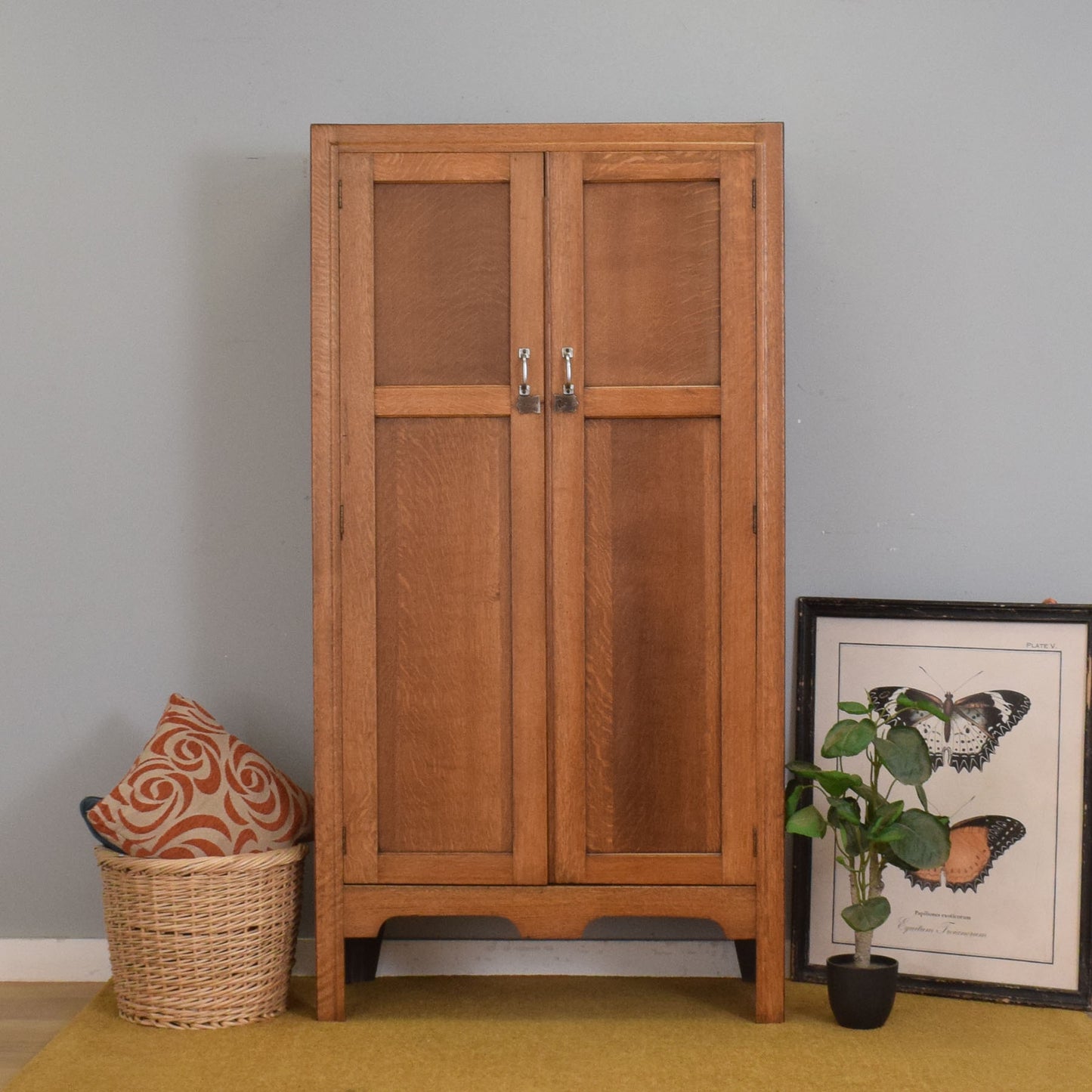 Restored Oak Wardrobe