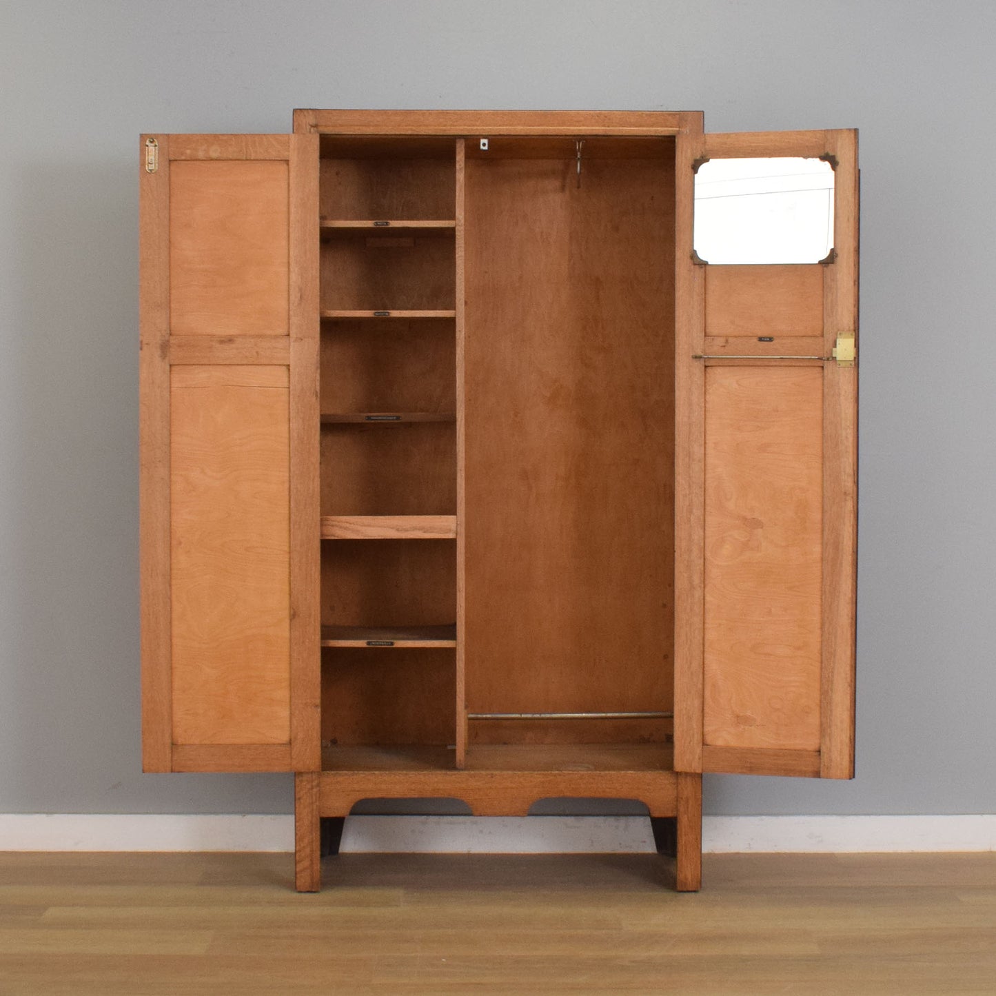 Restored Oak Wardrobe