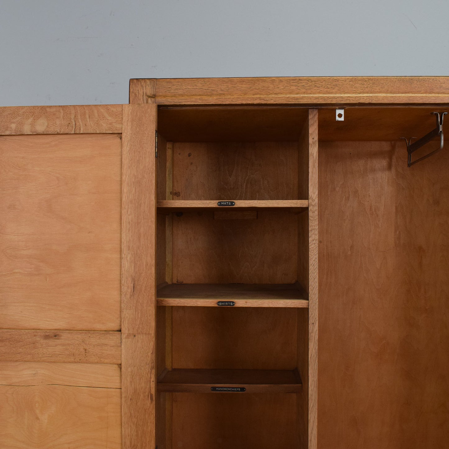 Restored Oak Wardrobe
