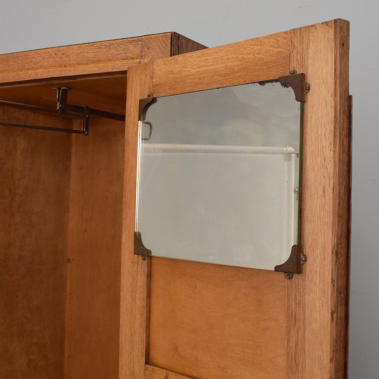 Restored Oak Wardrobe