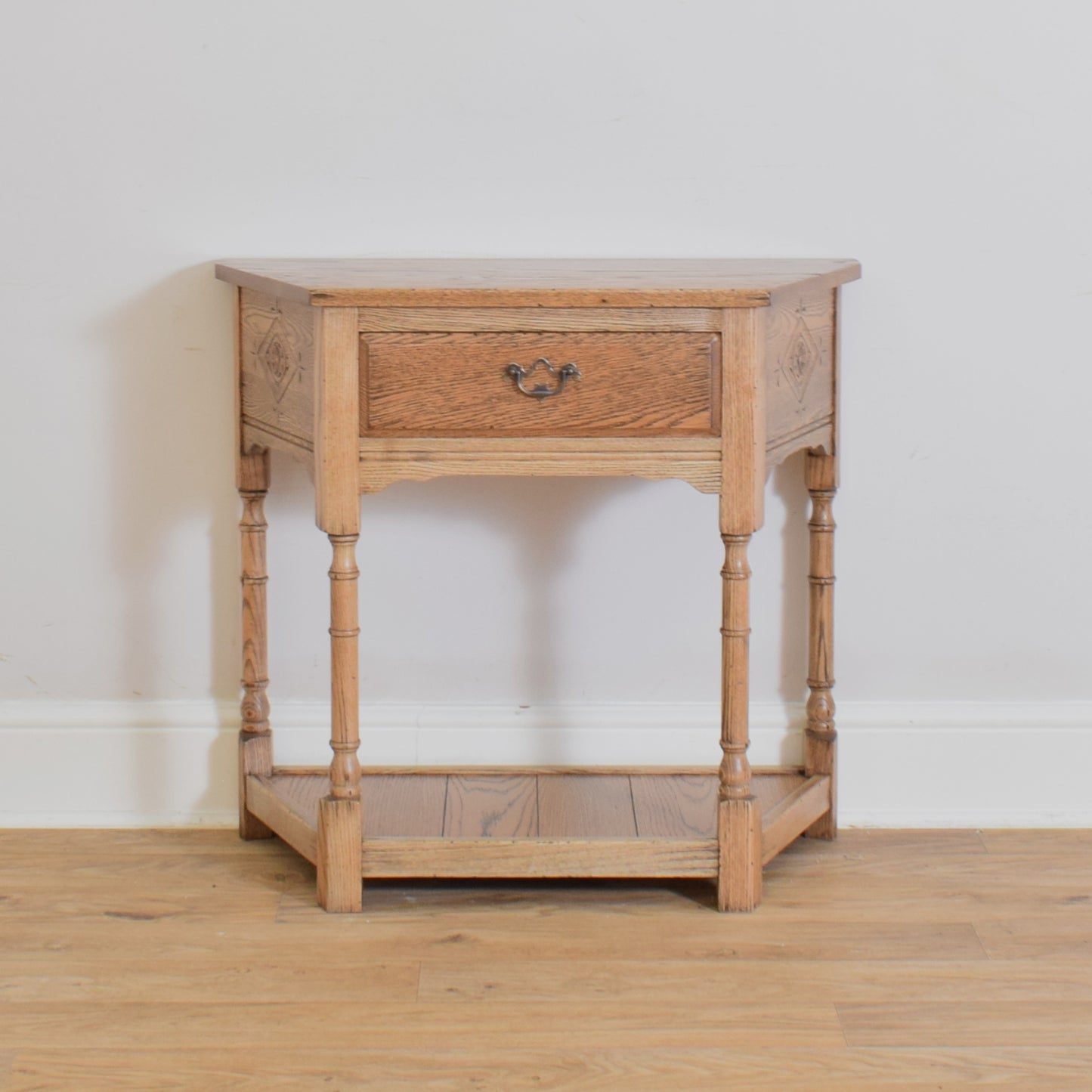 Oak Console Table