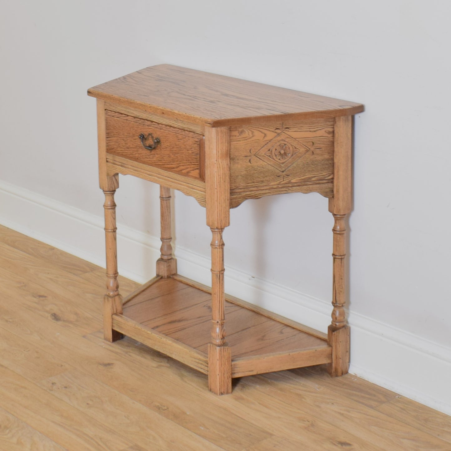 Oak Console Table