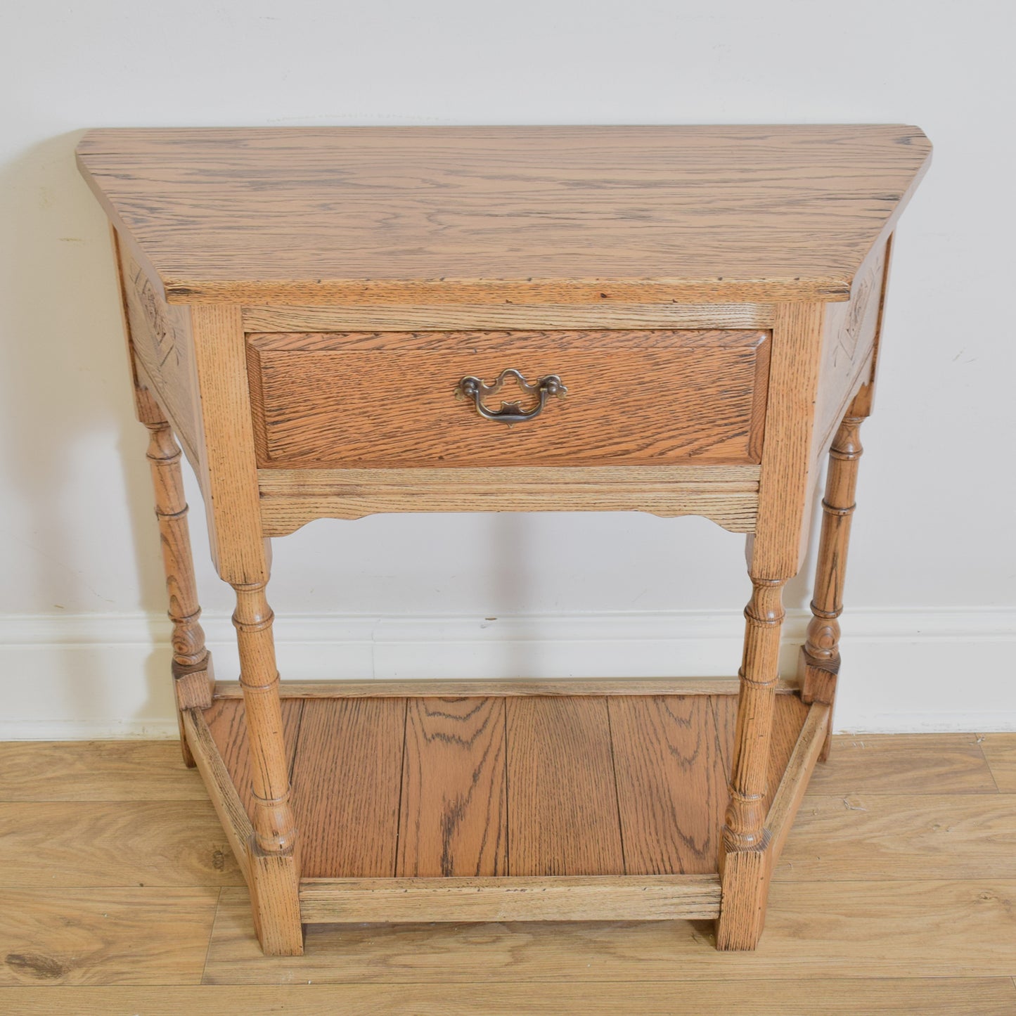 Oak Console Table